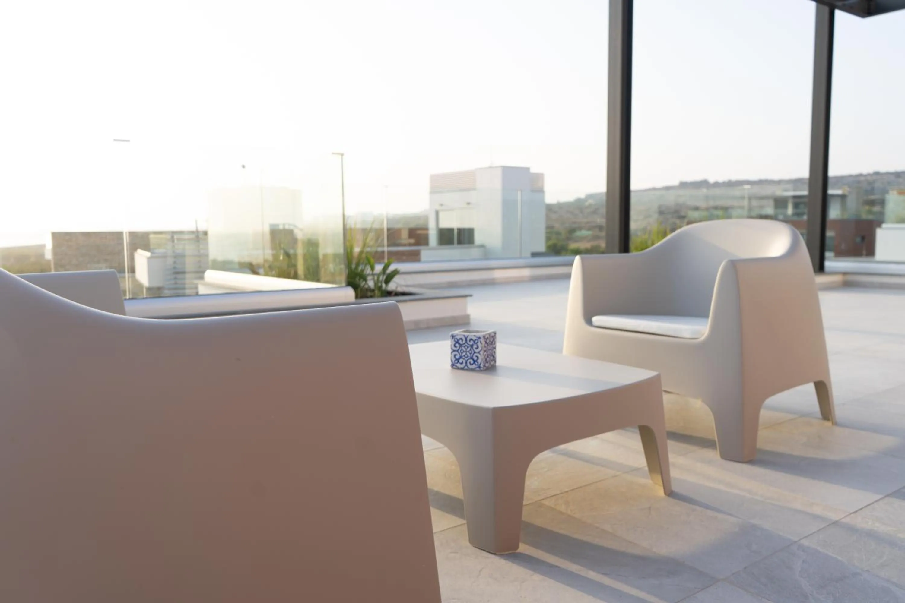 Balcony/Terrace in Vivo Mare Beachfront-Seaview Villas