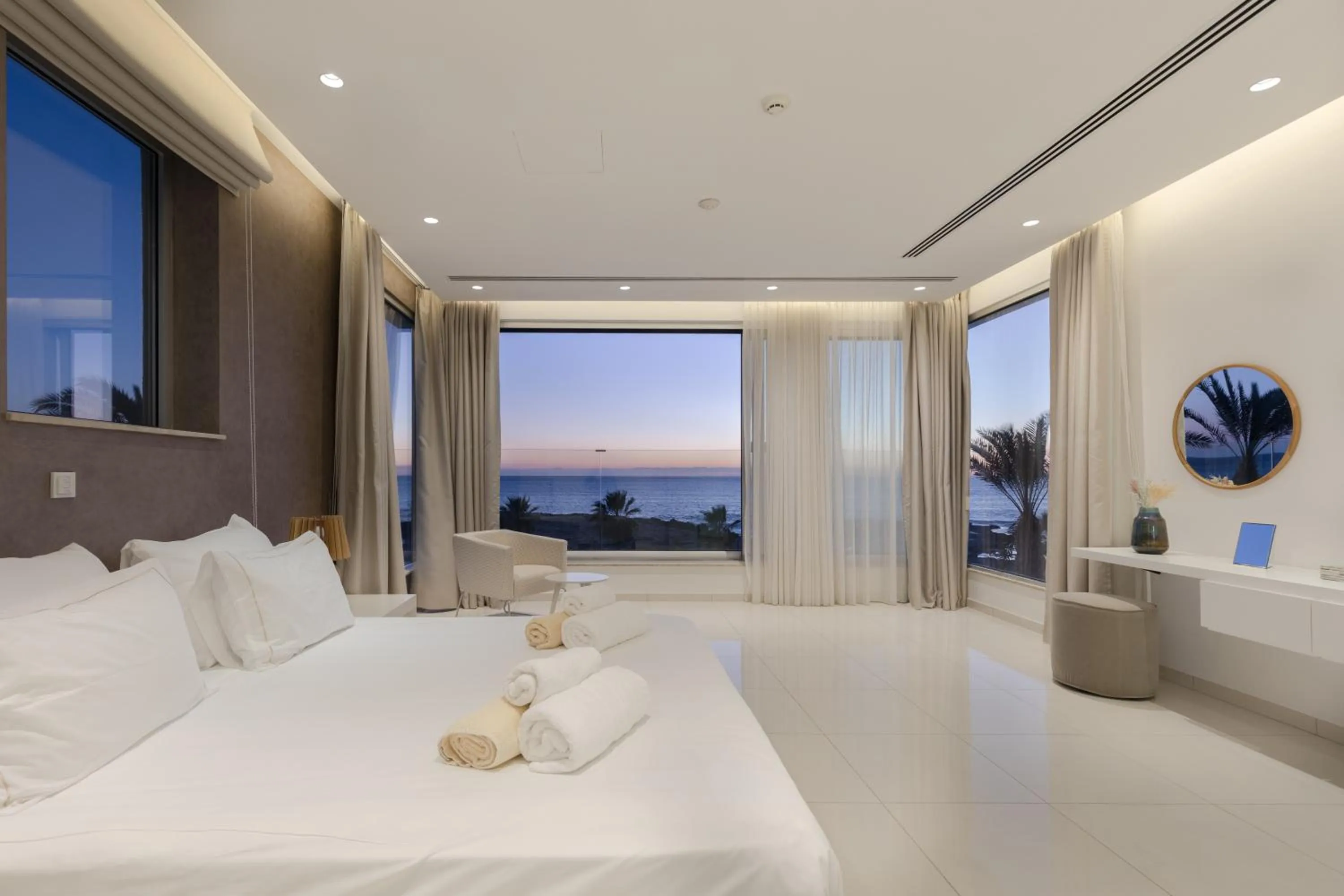 Bed in Vivo Mare Beachfront-Seaview Villas