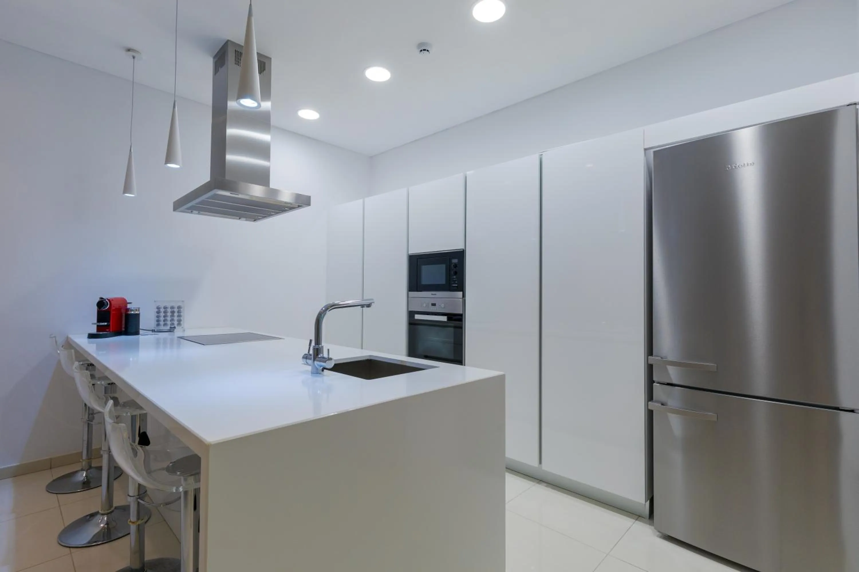 Kitchen or kitchenette in Vivo Mare Beachfront-Seaview Villas