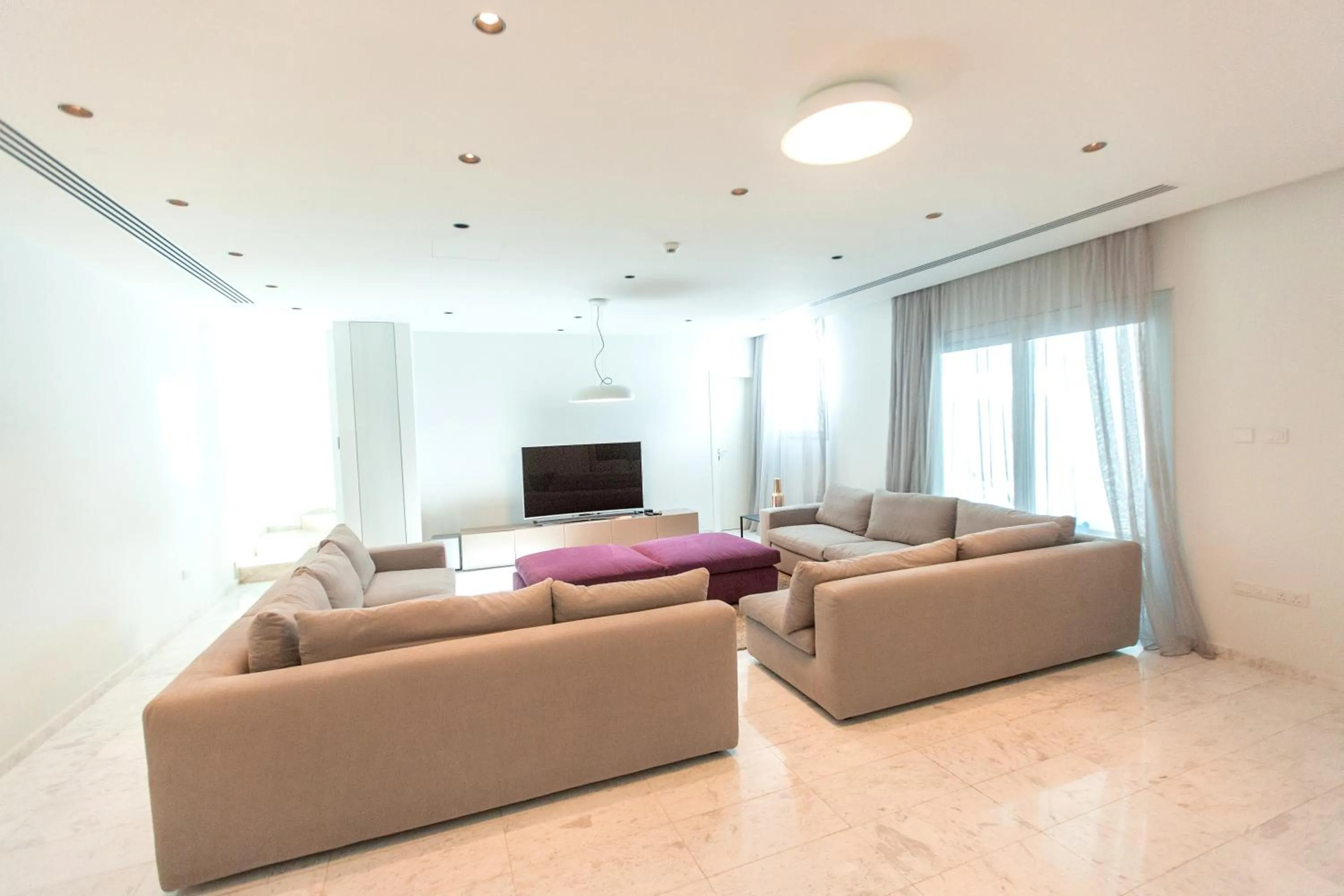 Seating area in Vivo Mare Beachfront-Seaview Villas