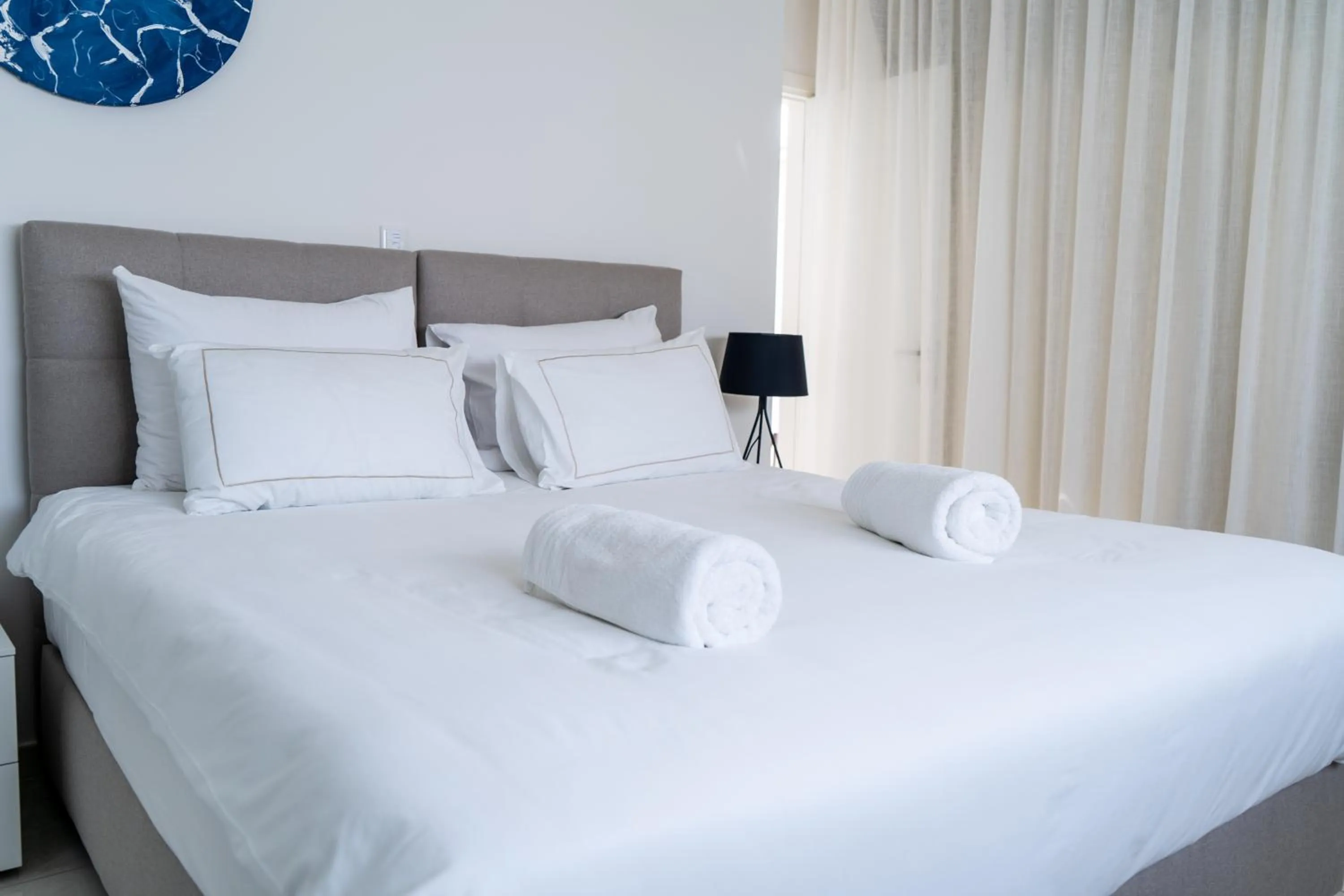 Bed in Vivo Mare Beachfront-Seaview Villas