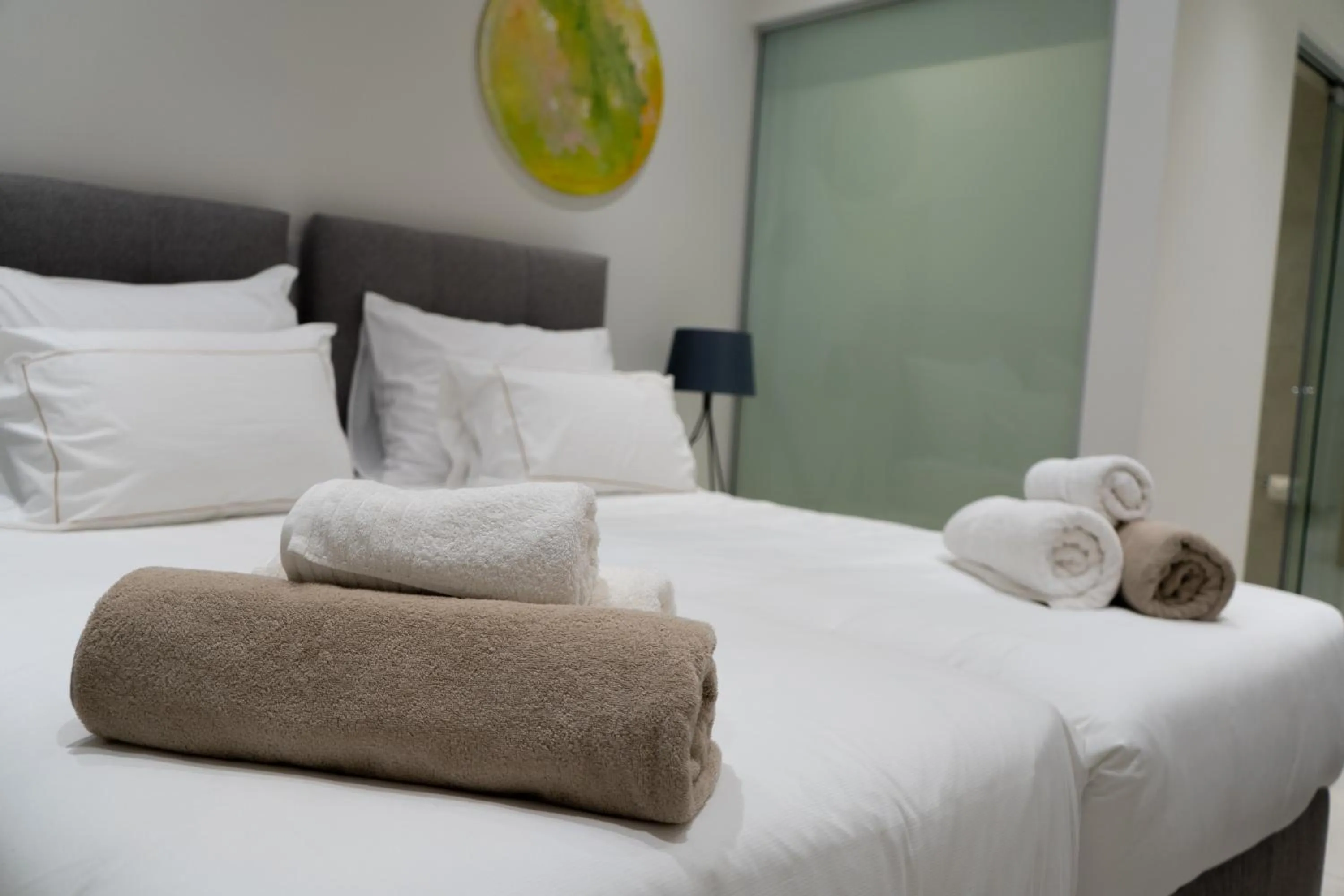 Bed in Vivo Mare Beachfront-Seaview Villas