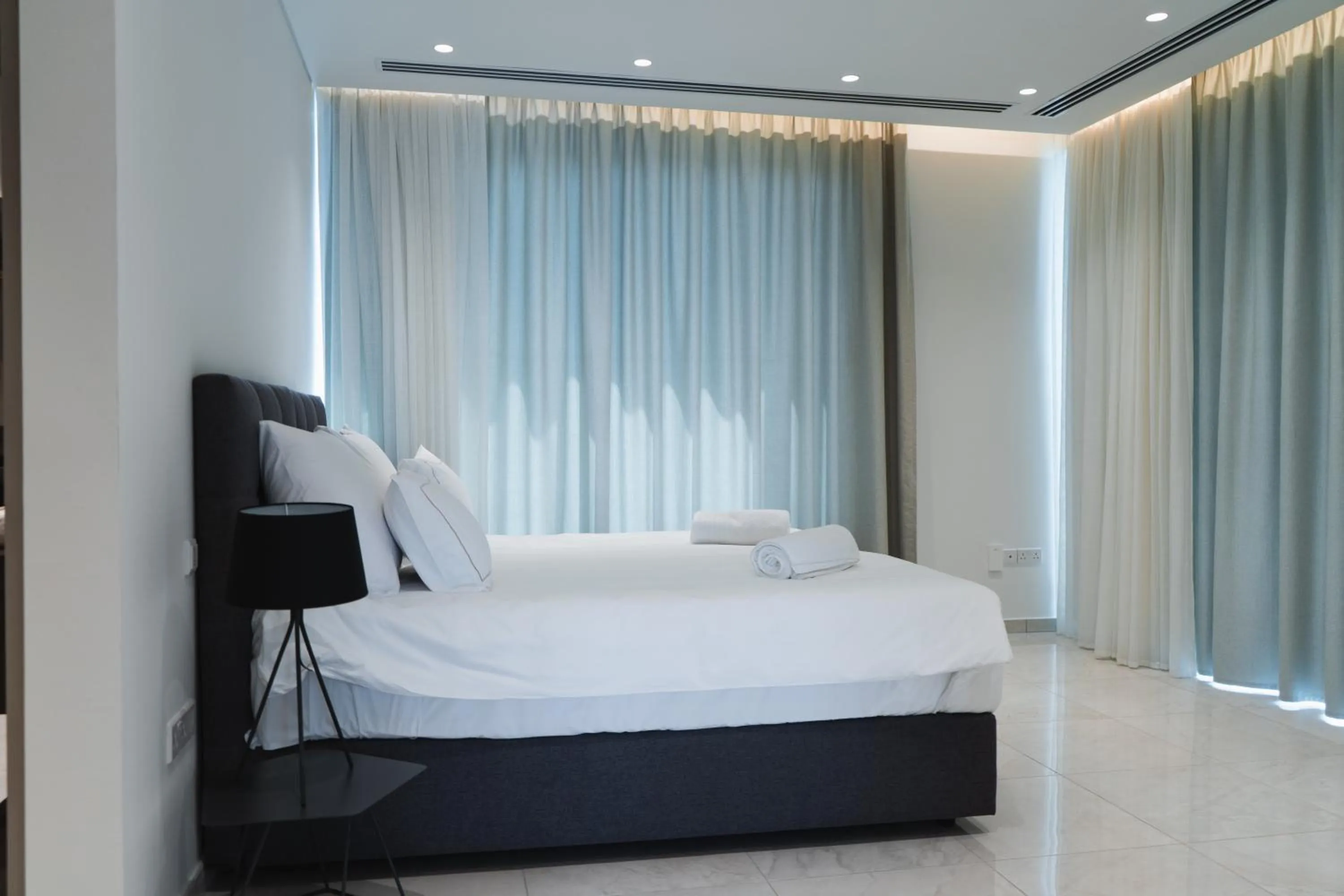 Bed in Vivo Mare Beachfront-Seaview Villas