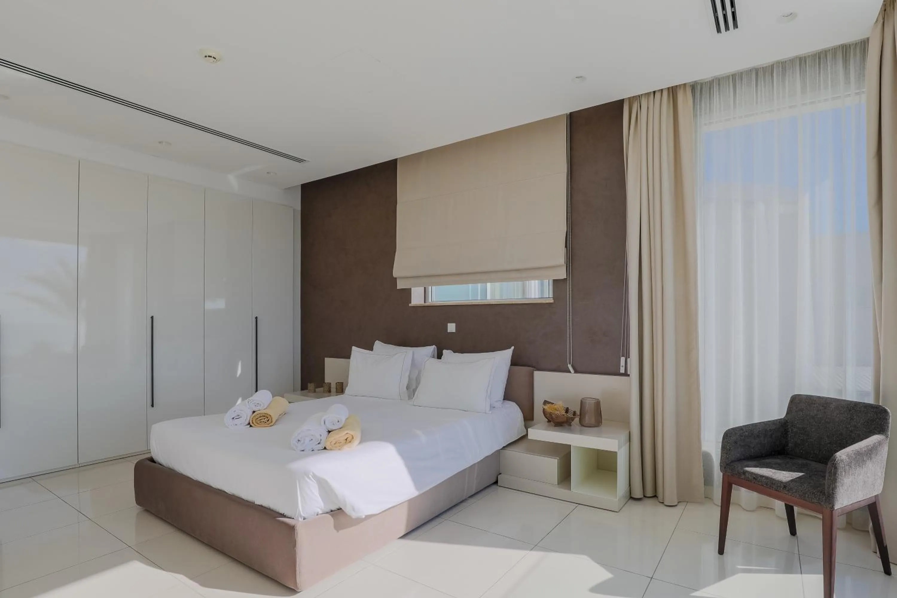 Bed in Vivo Mare Beachfront-Seaview Villas