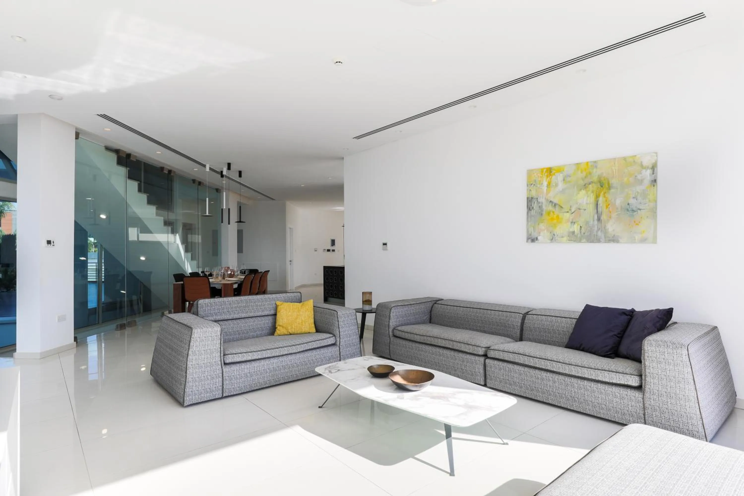 TV and multimedia in Vivo Mare Beachfront-Seaview Villas