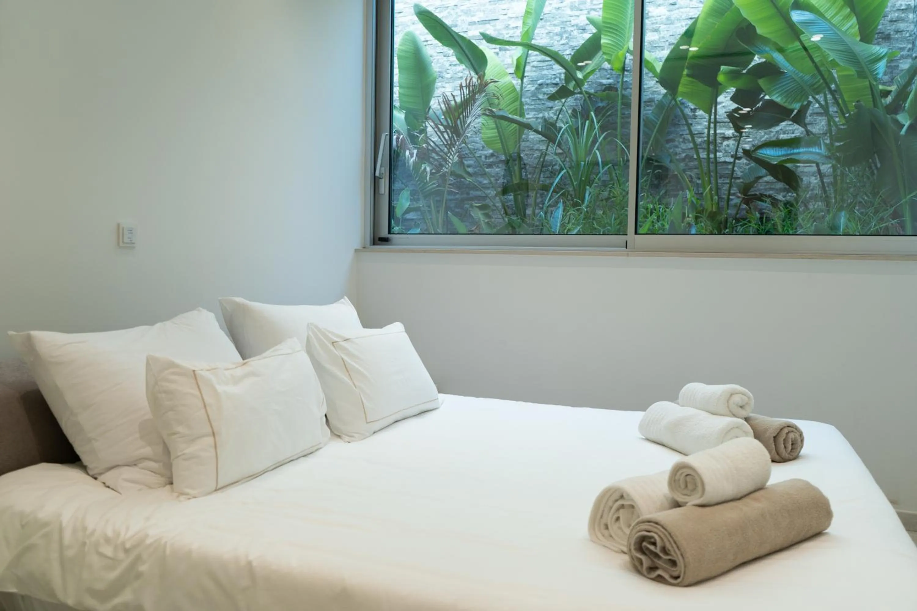 Bed in Vivo Mare Beachfront-Seaview Villas