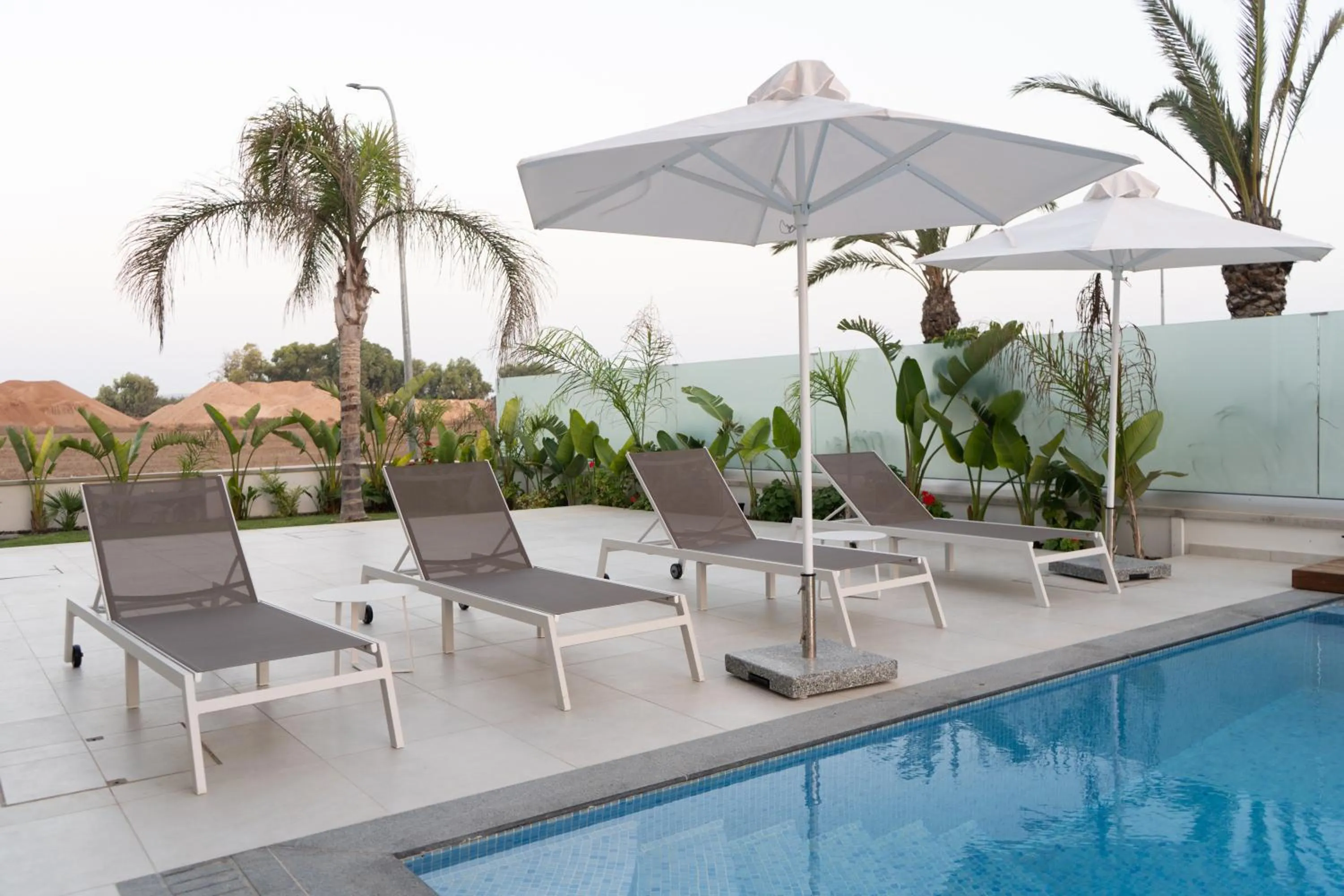 sunbed in Vivo Mare Beachfront-Seaview Villas