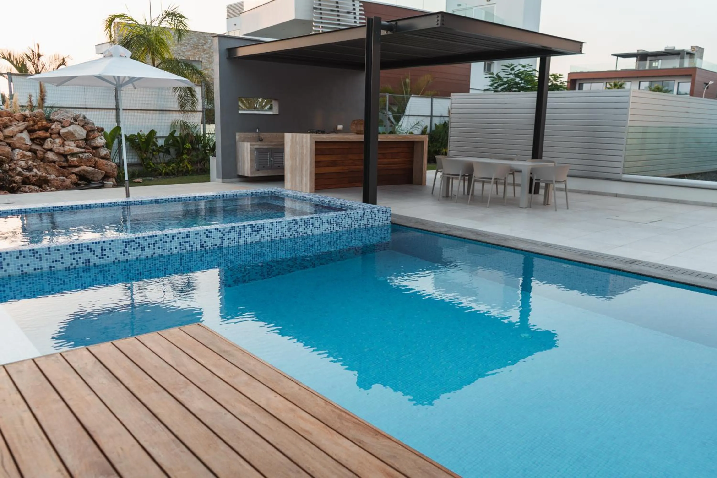 Swimming pool in Vivo Mare Beachfront-Seaview Villas