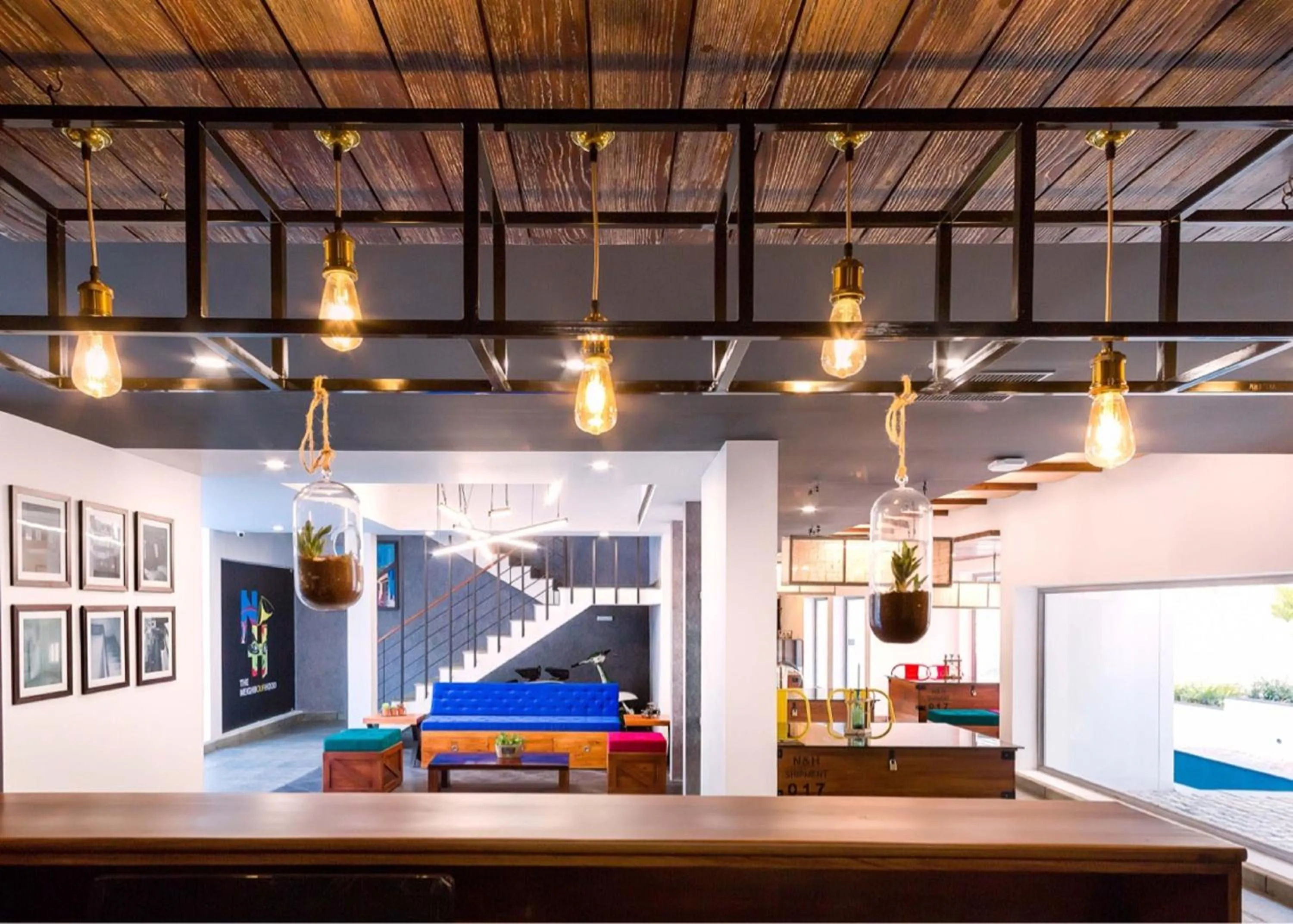 Lobby or reception in Hotel Neighbourhood, Cochin