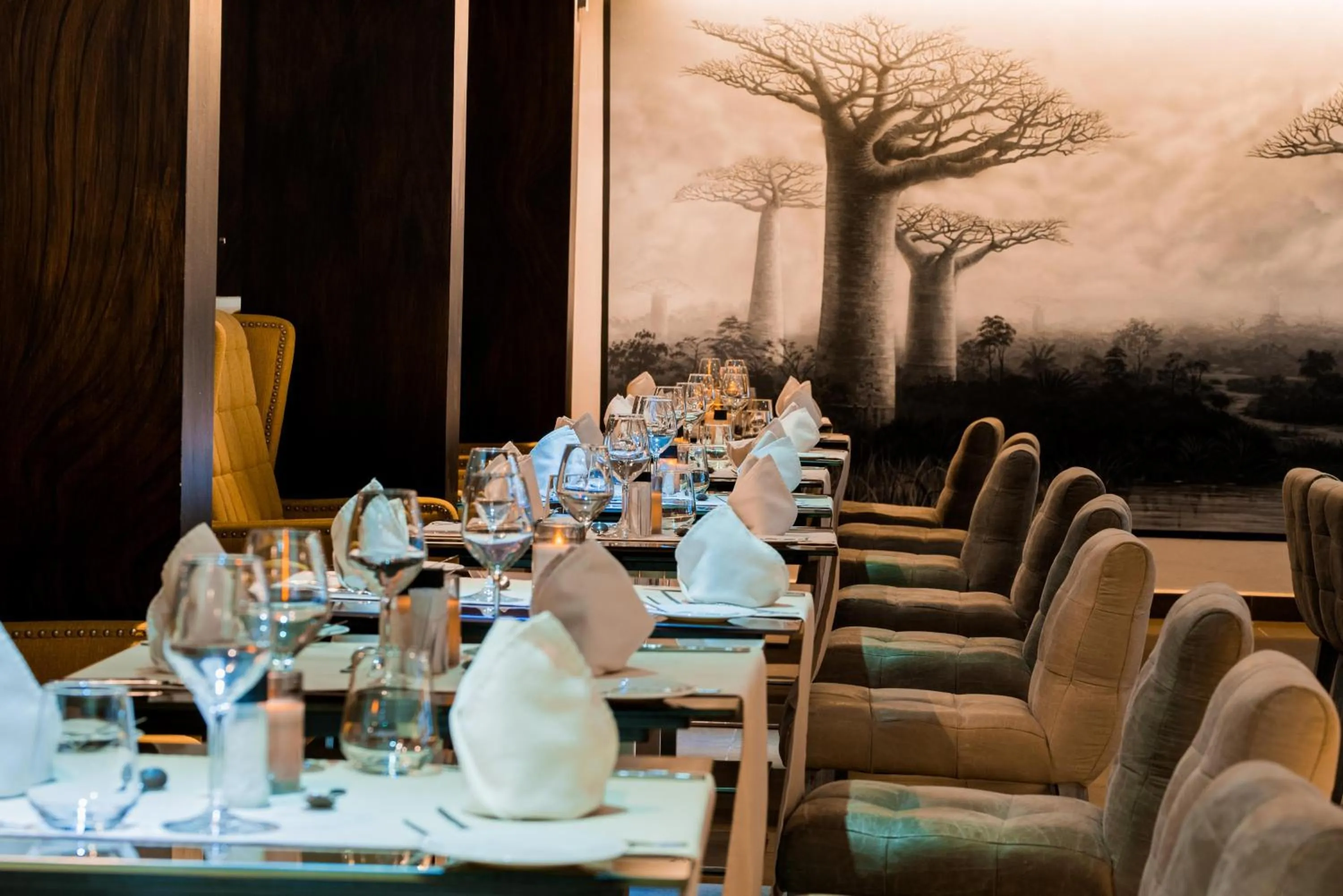 Restaurant/places to eat in Baobab Tree Hôtel & Spa