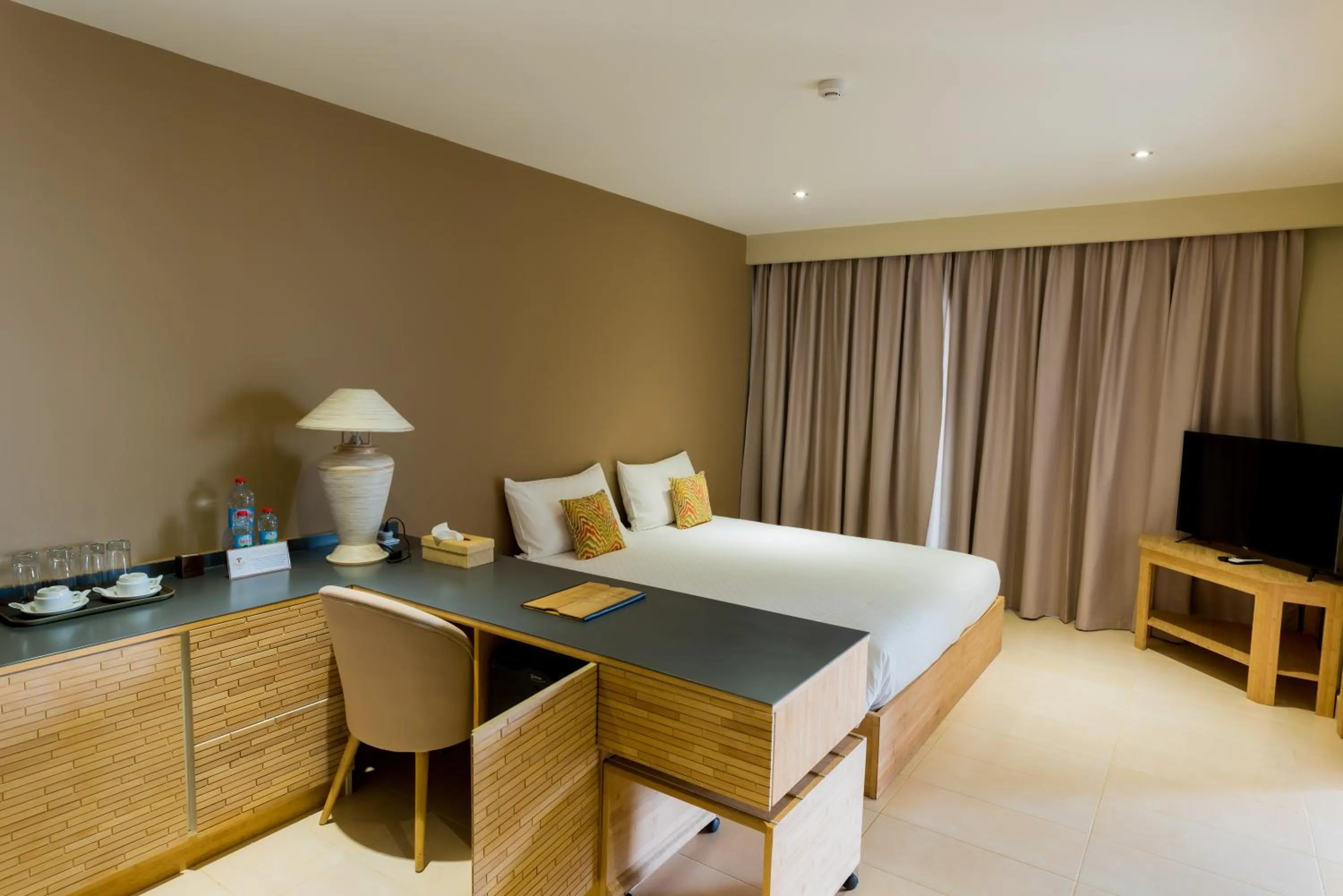 Seating area in Baobab Tree Hôtel & Spa