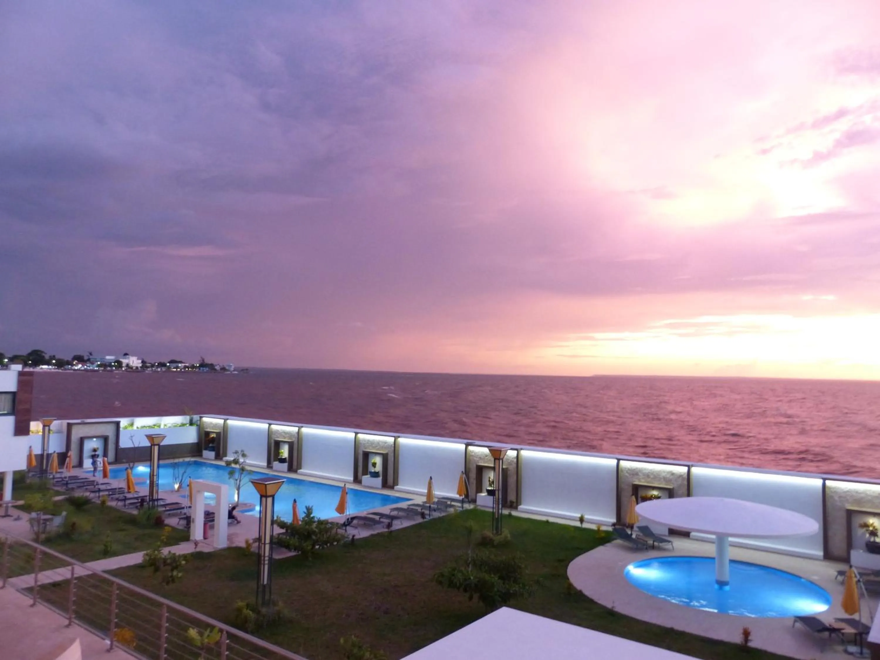 Pool view in Baobab Tree Hôtel & Spa