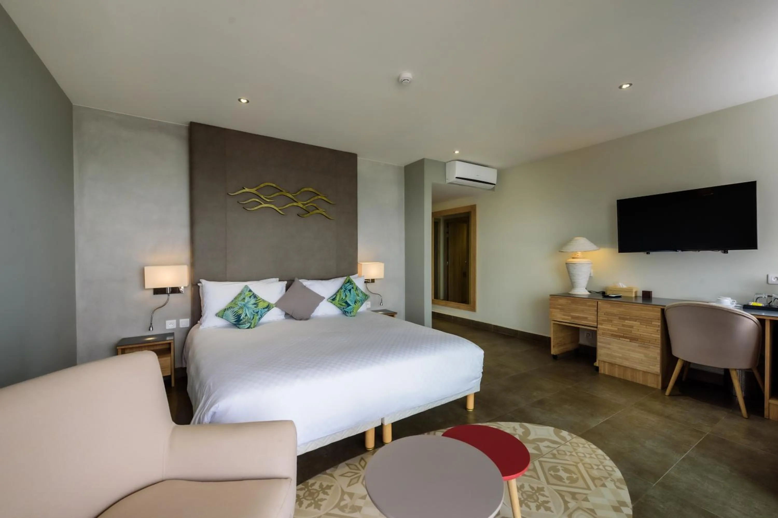 Bed in Baobab Tree Hôtel & Spa