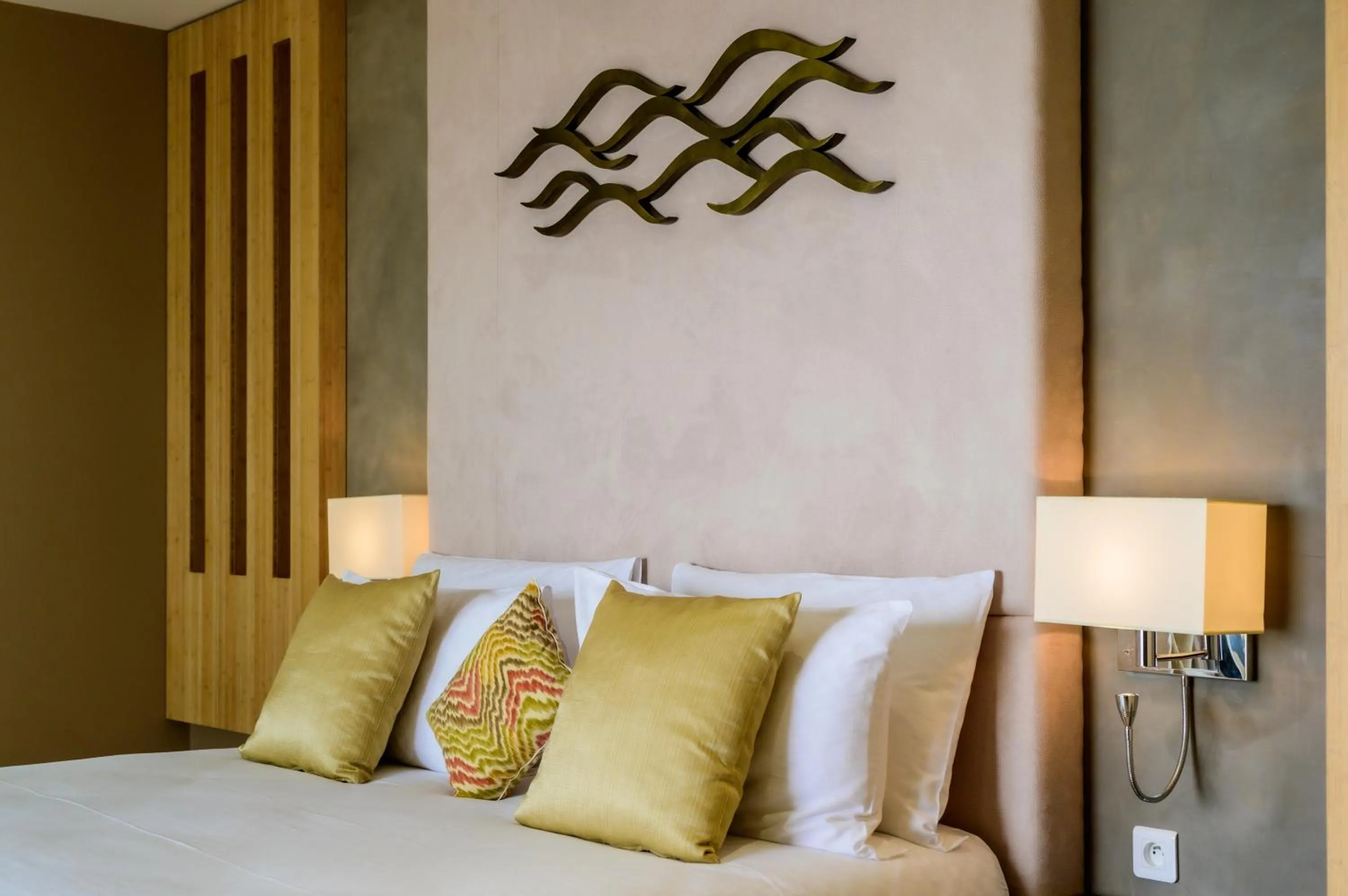 Bed in Baobab Tree Hôtel & Spa