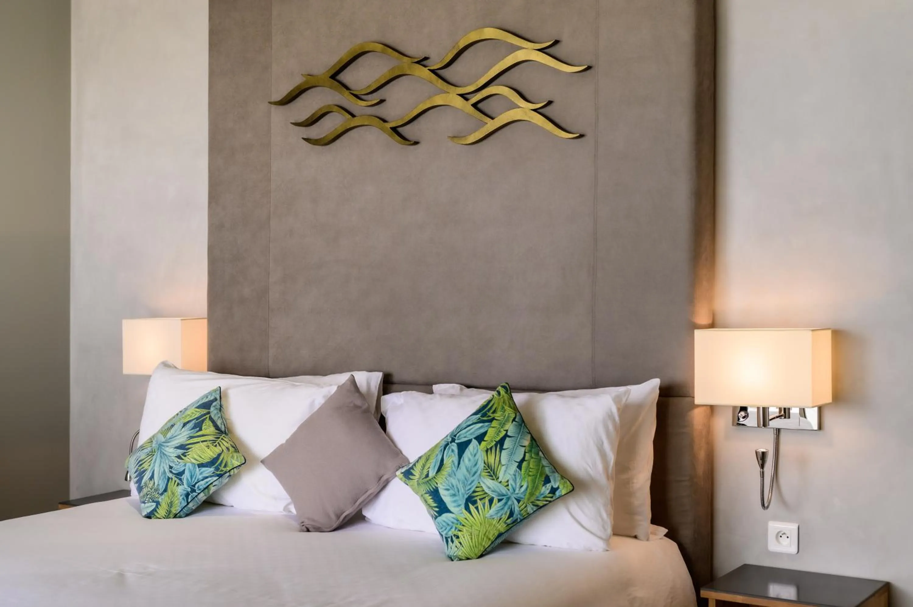 Bed in Baobab Tree Hôtel & Spa