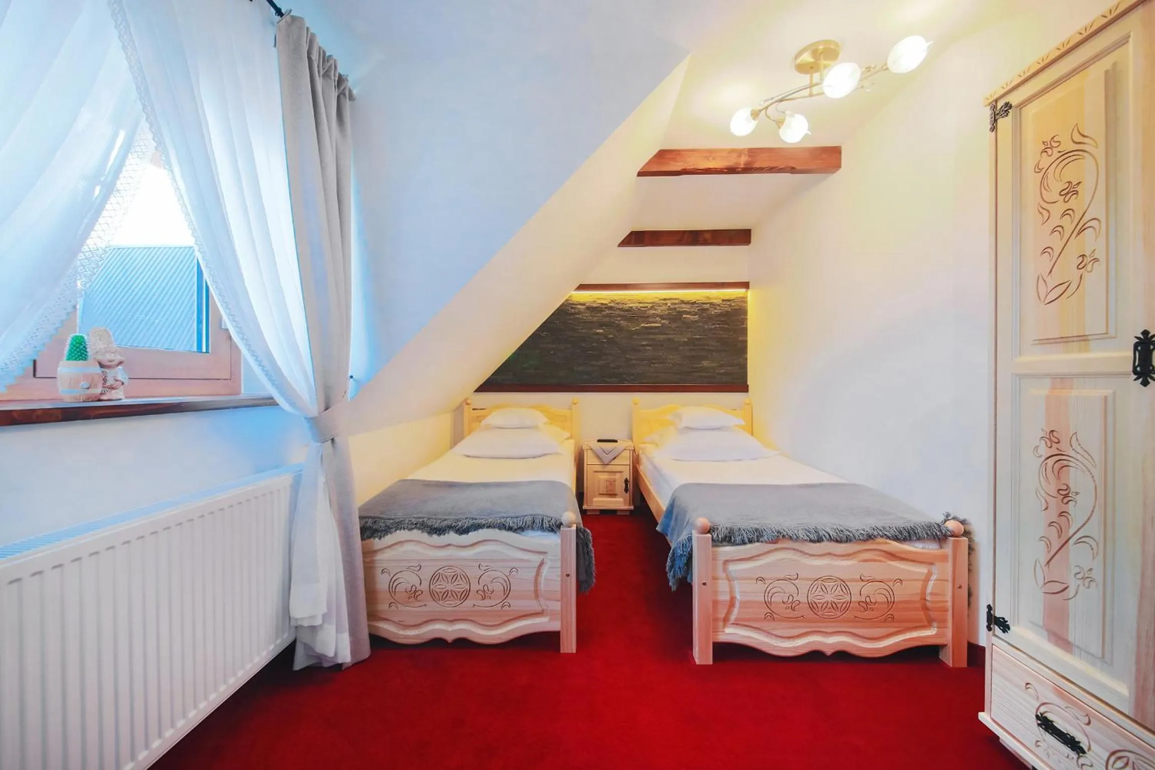 Bedroom, Bed in ECO Willa Grand Karpatia Ski&Wellness