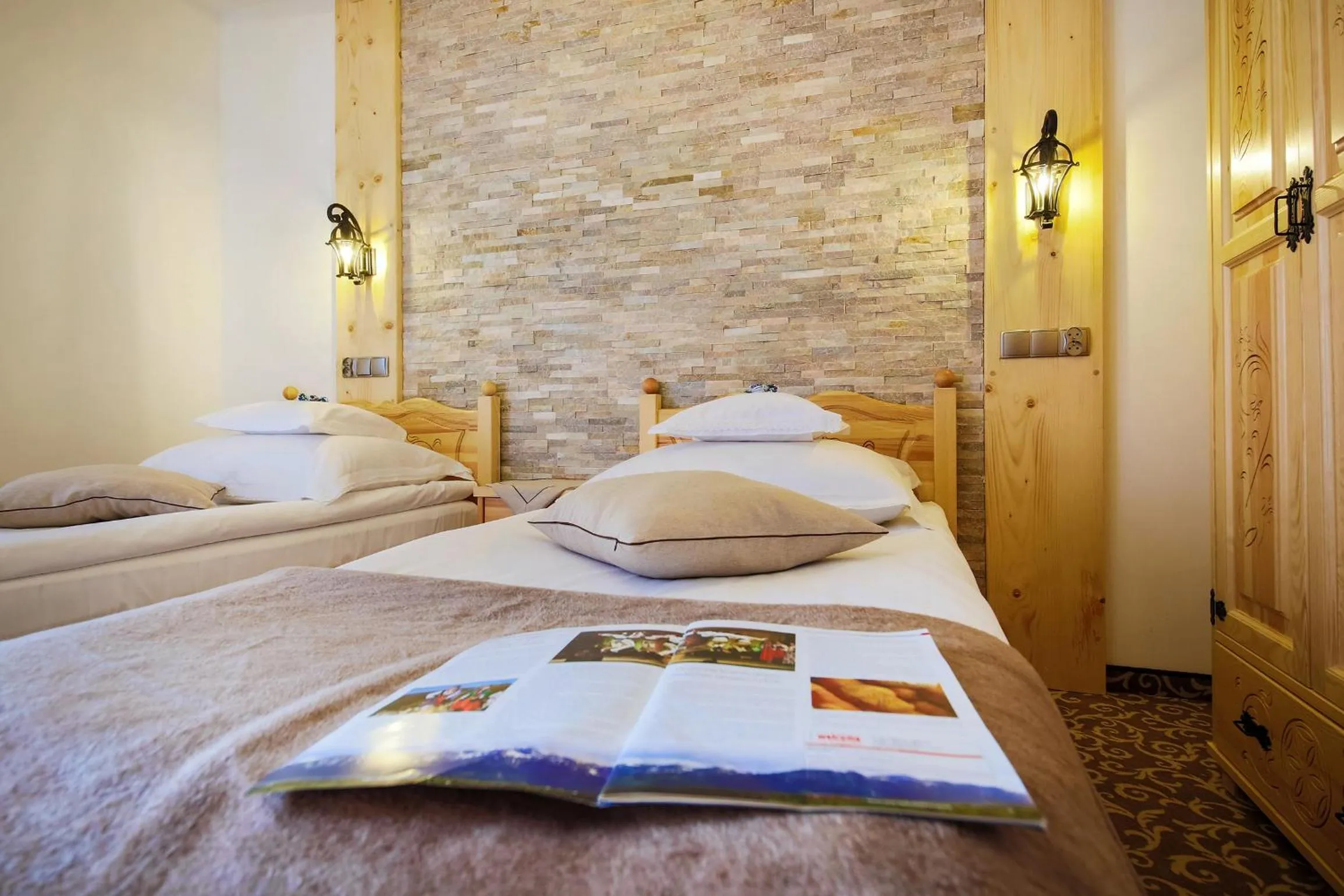 Photo of the whole room, Bed in ECO Willa Grand Karpatia Ski&Wellness