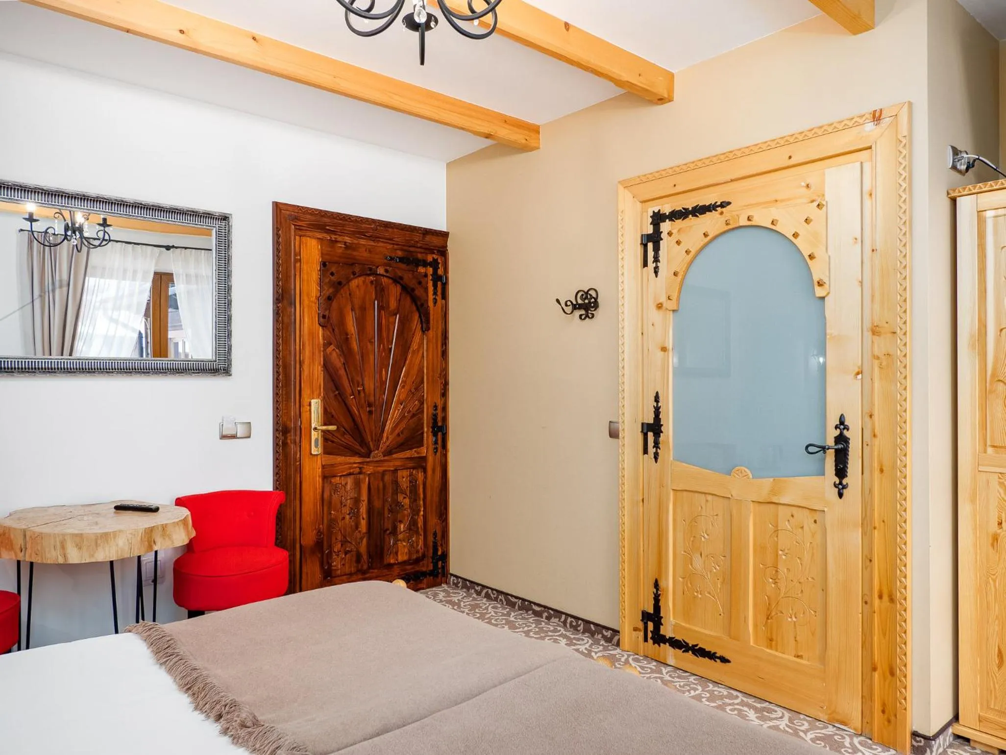 Bed in ECO Willa Grand Karpatia Ski&Wellness