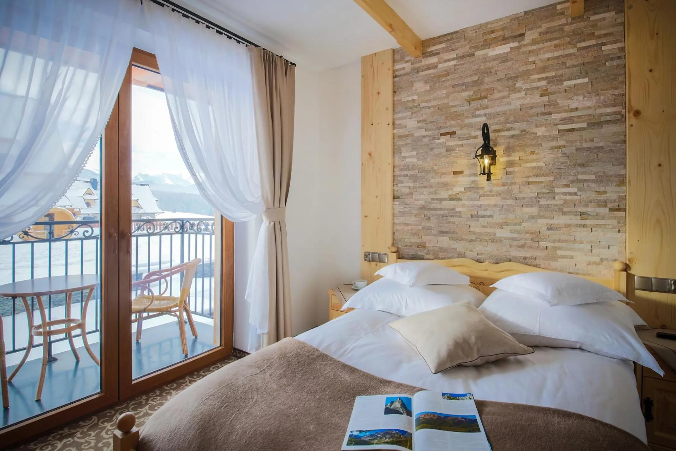 Bed in ECO Willa Grand Karpatia Ski&Wellness