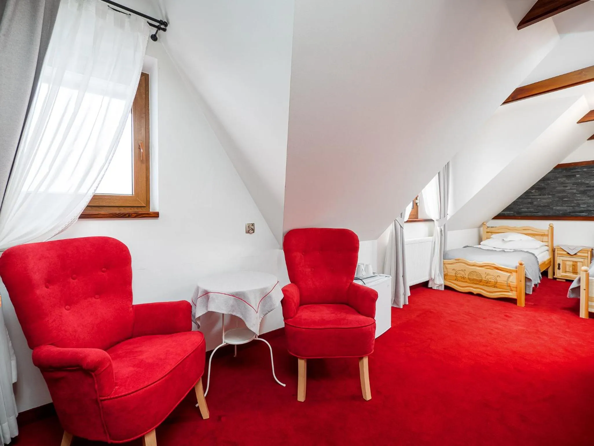 Bed in ECO Willa Grand Karpatia Ski&Wellness