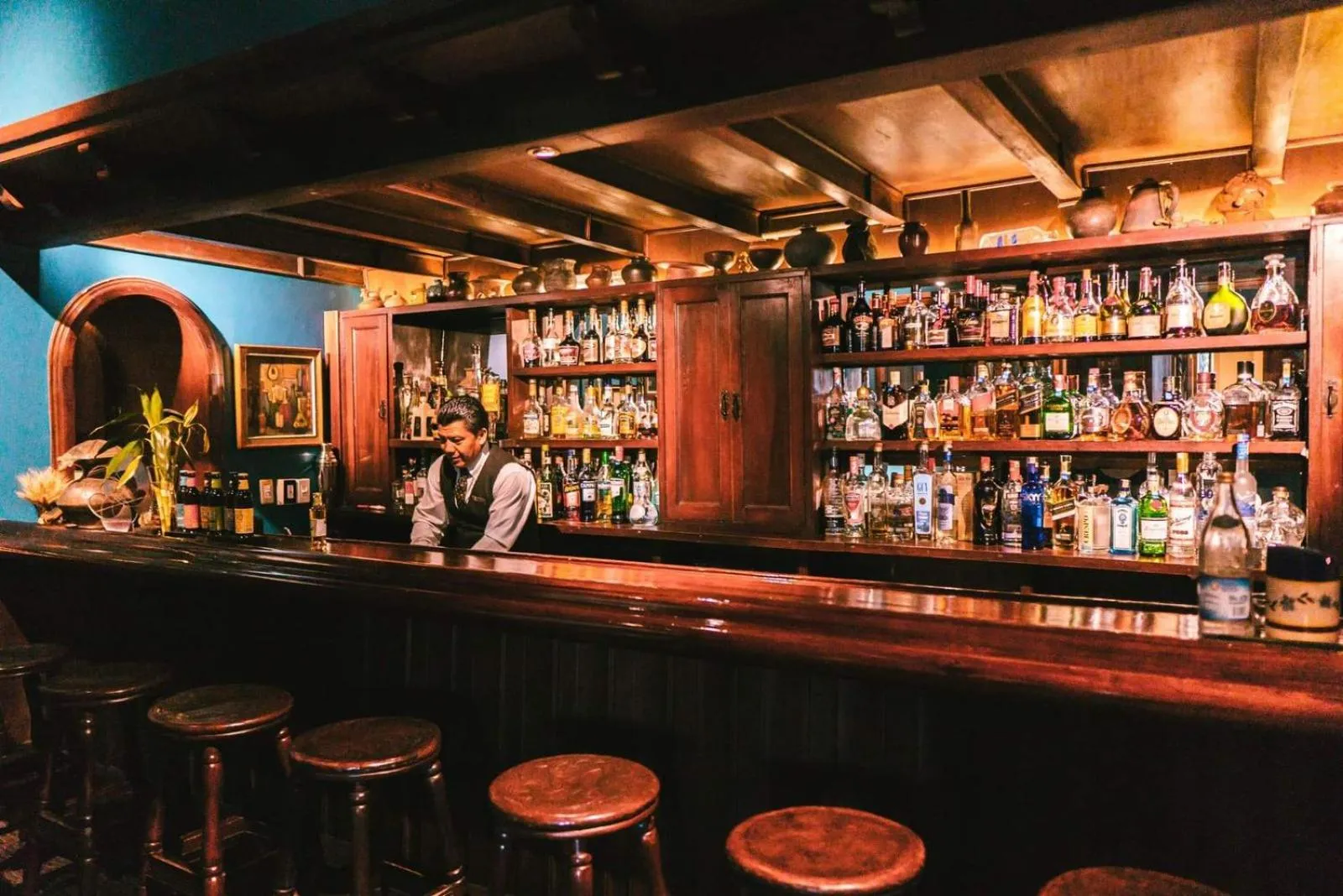 Lounge or bar in Hotel Victoria