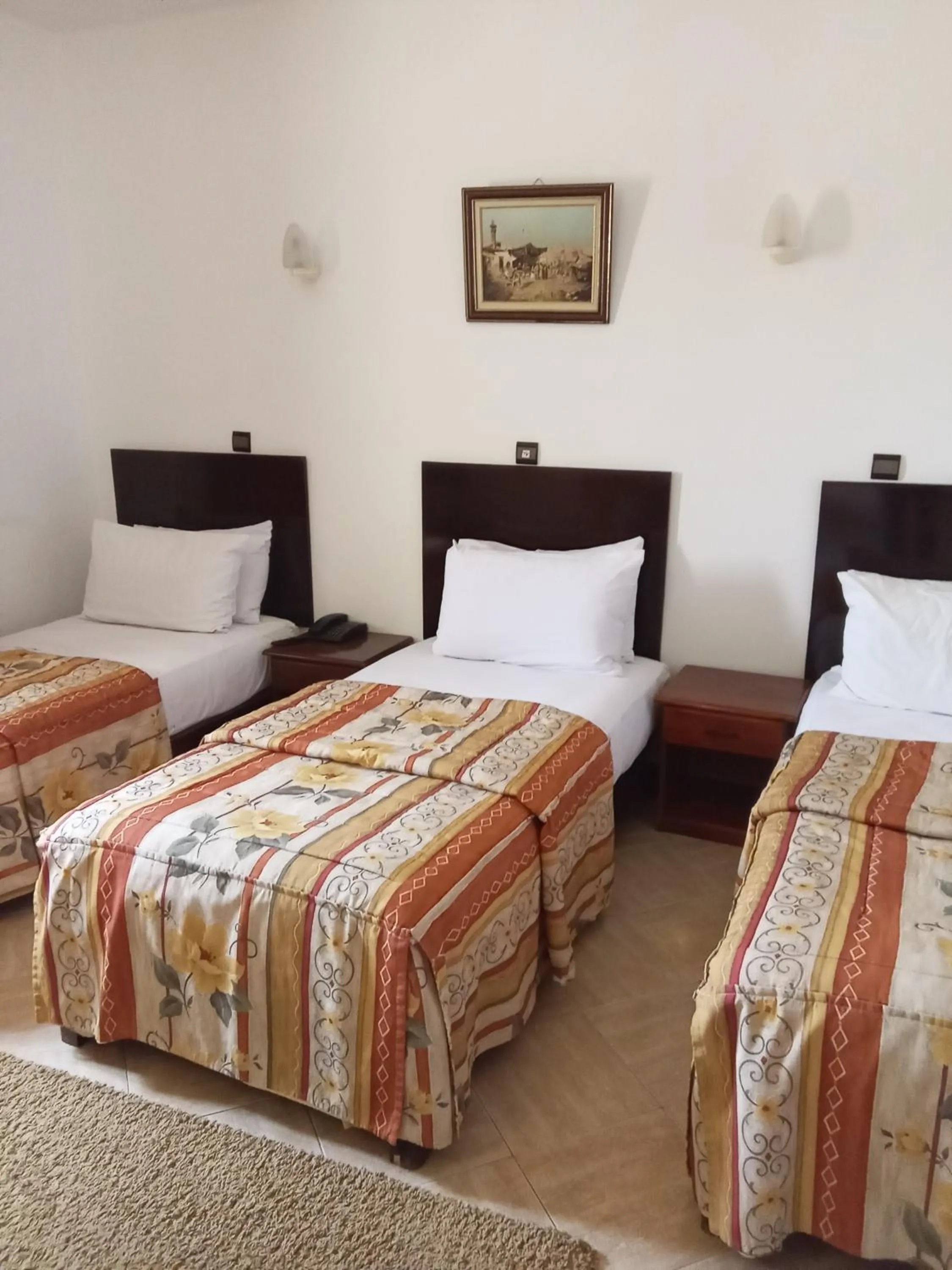 Bed in Hotel Al Kabir