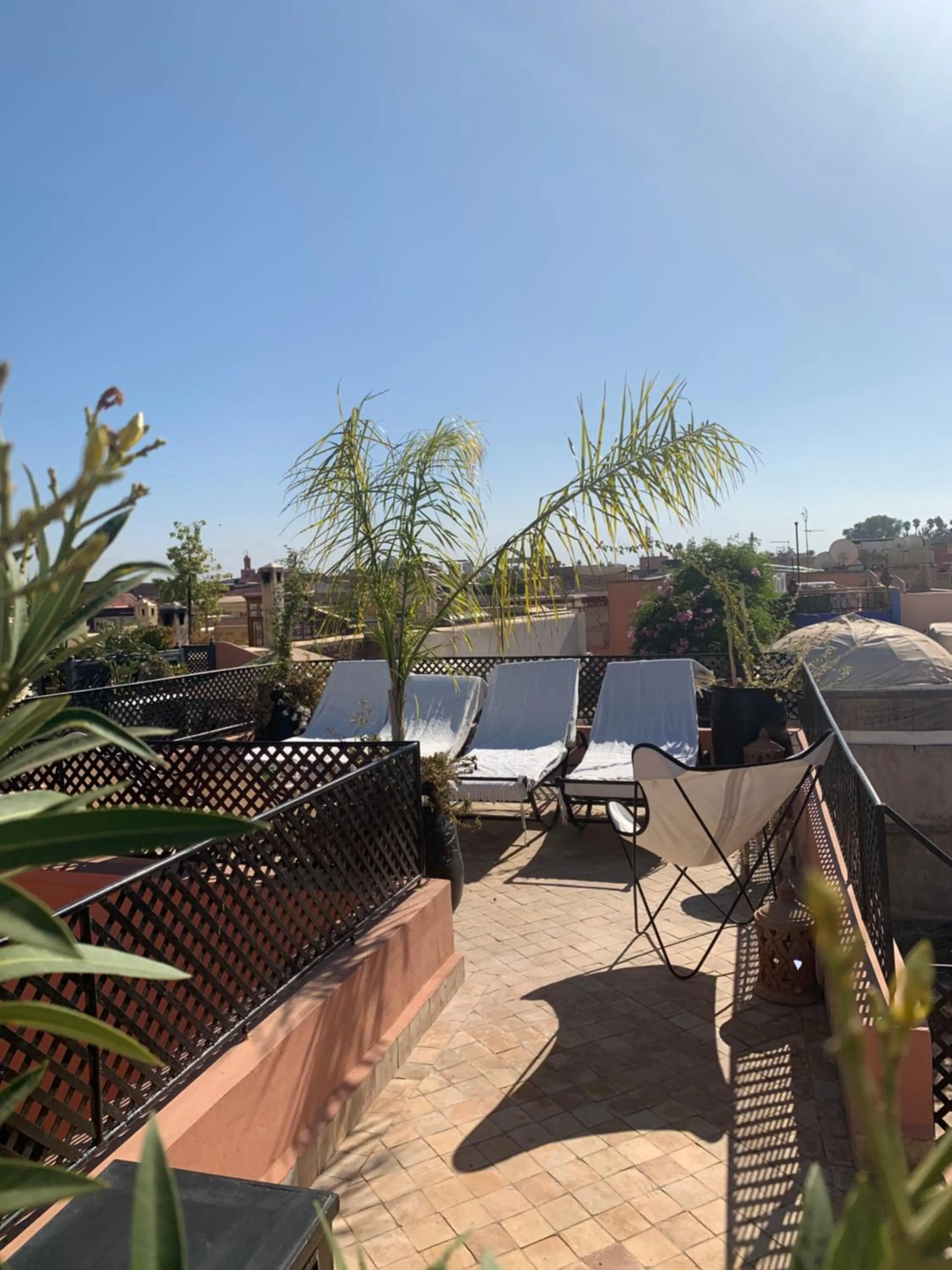 Patio in Riad Abaka hotel & boutique