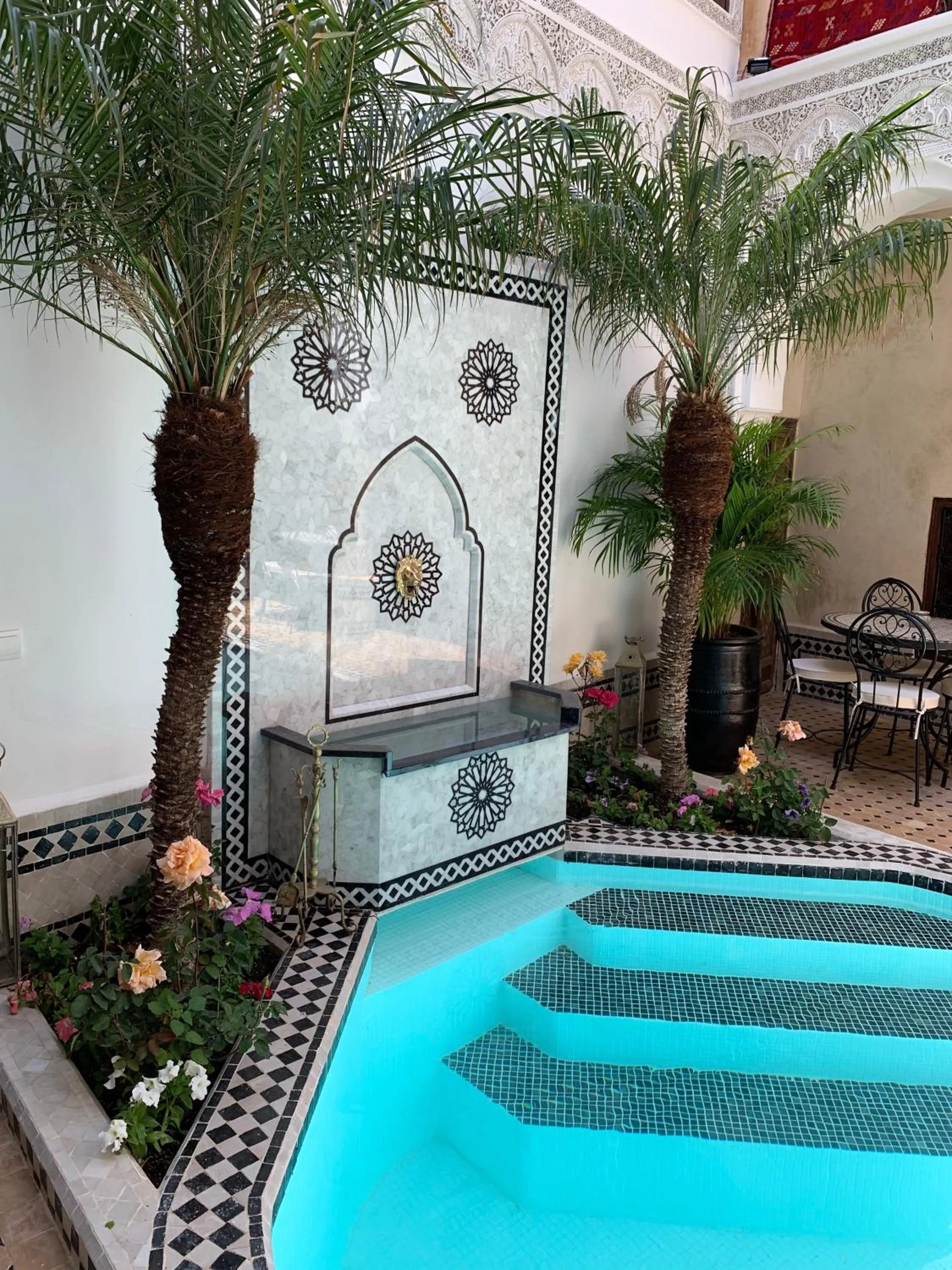 Patio in Riad Abaka hotel & boutique