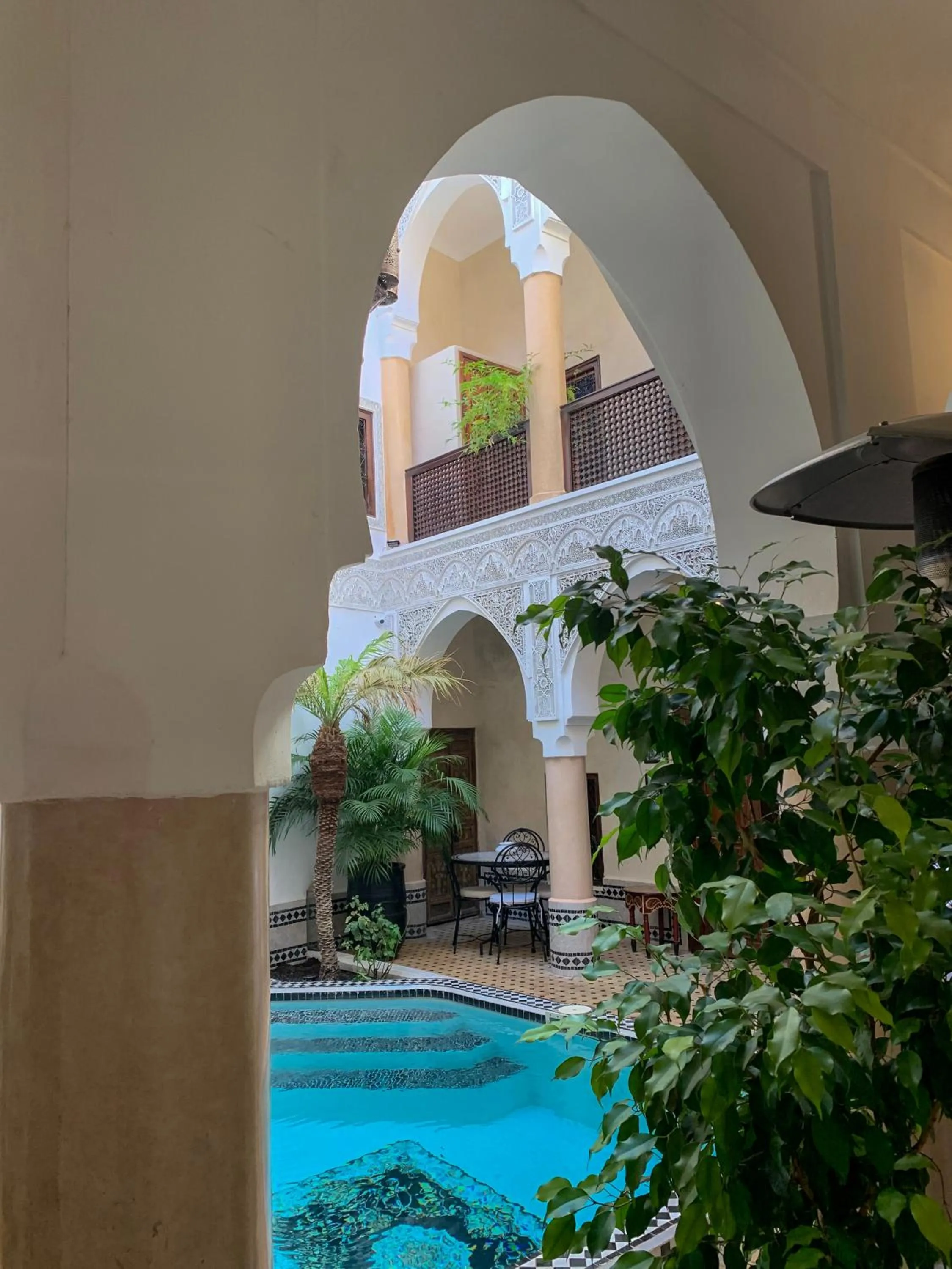 Patio in Riad Abaka hotel & boutique