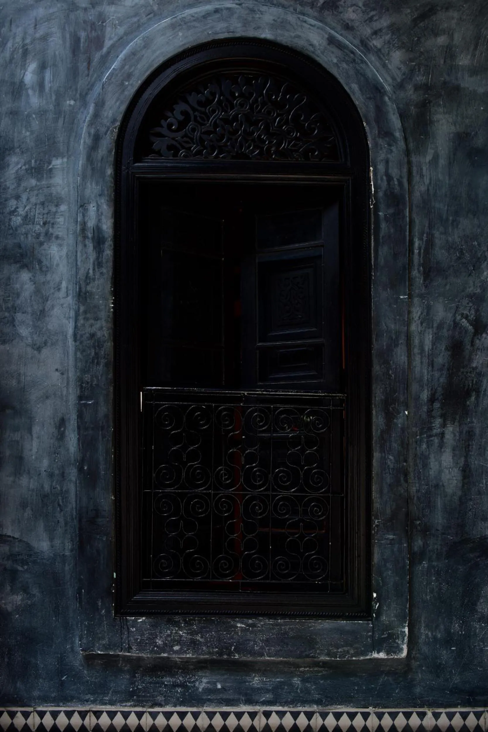 Decorative detail in Dar Darma