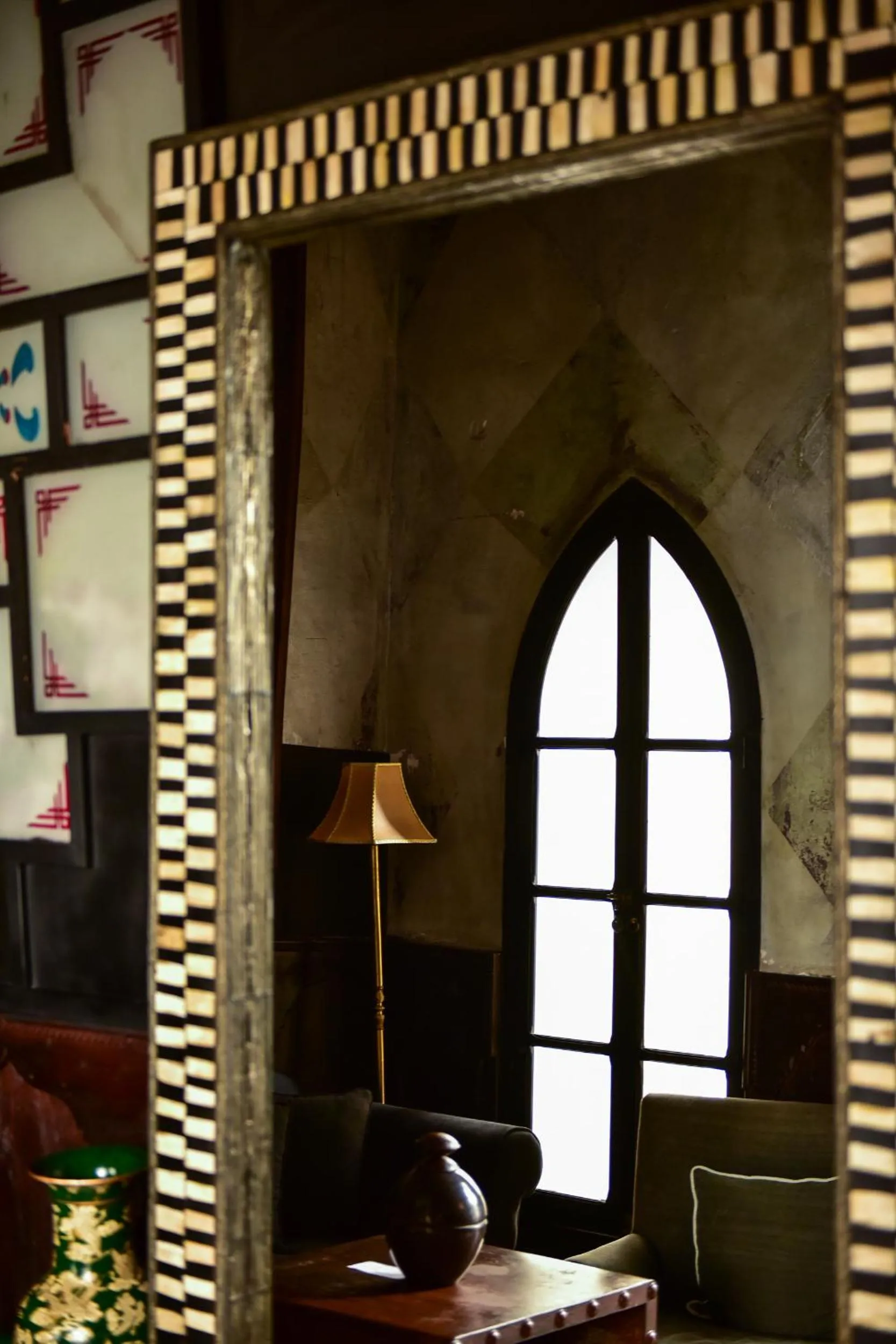 Decorative detail in Dar Darma