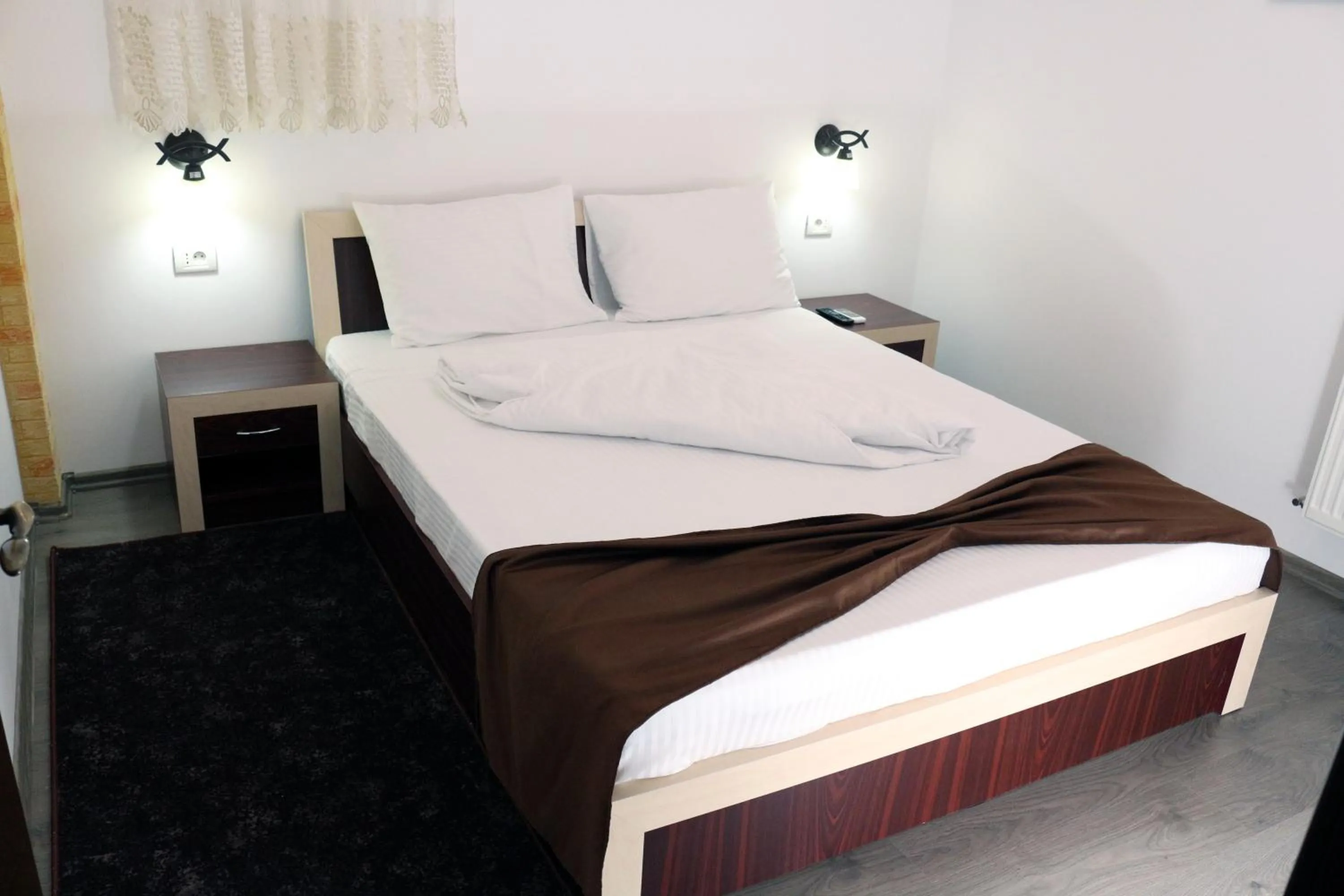 Bed in Hotel Restaurant Imperial