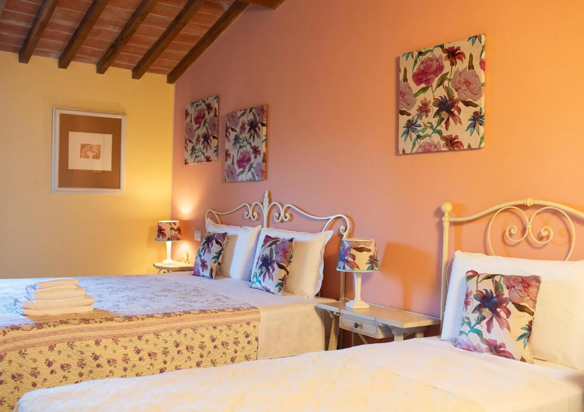 Bed in Le Colombaie Country Resort