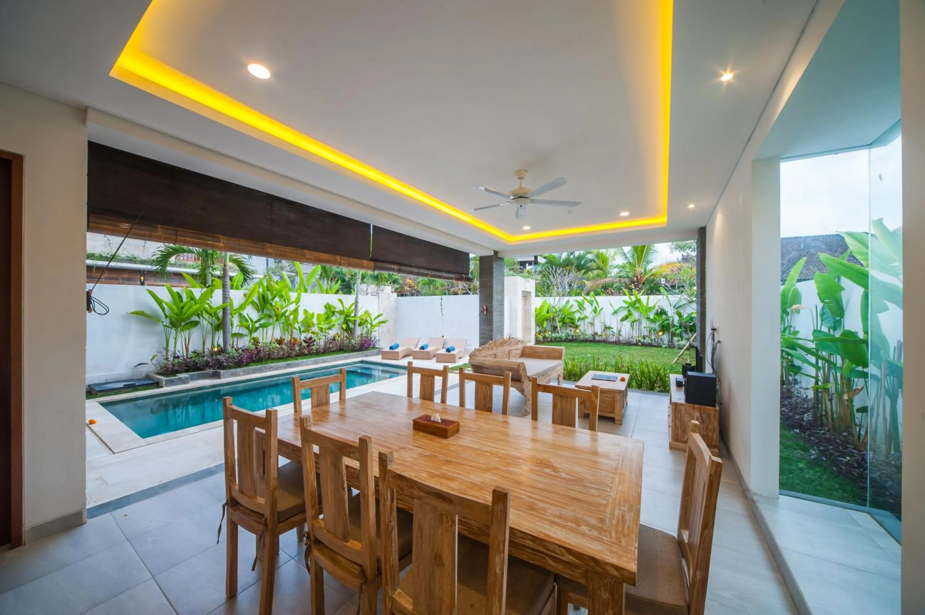 Living room in Villa Ubud Hill