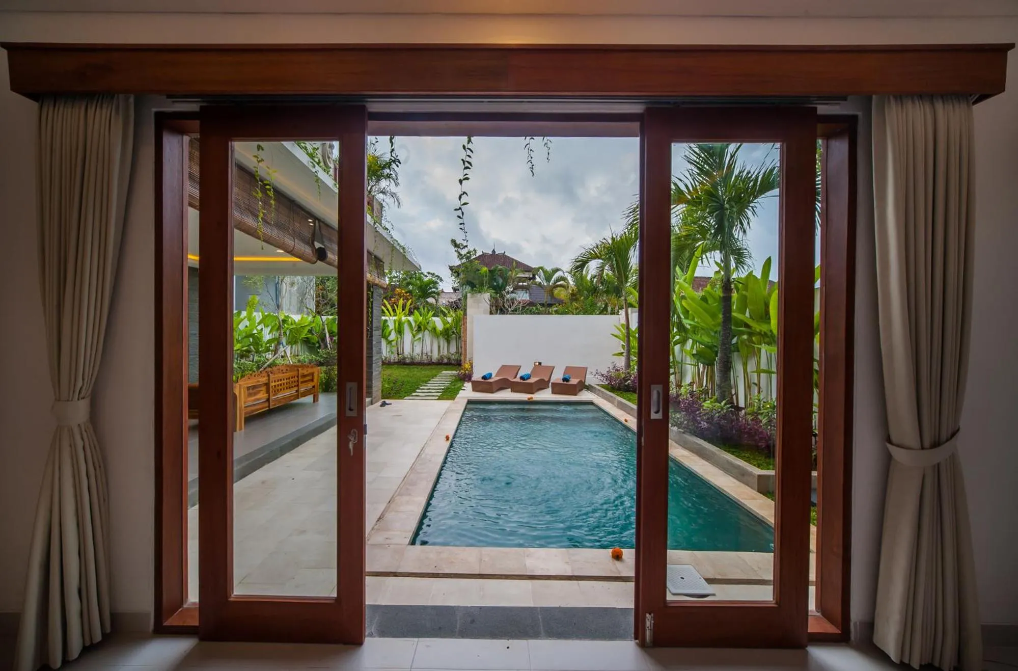 Garden view in Villa Ubud Hill