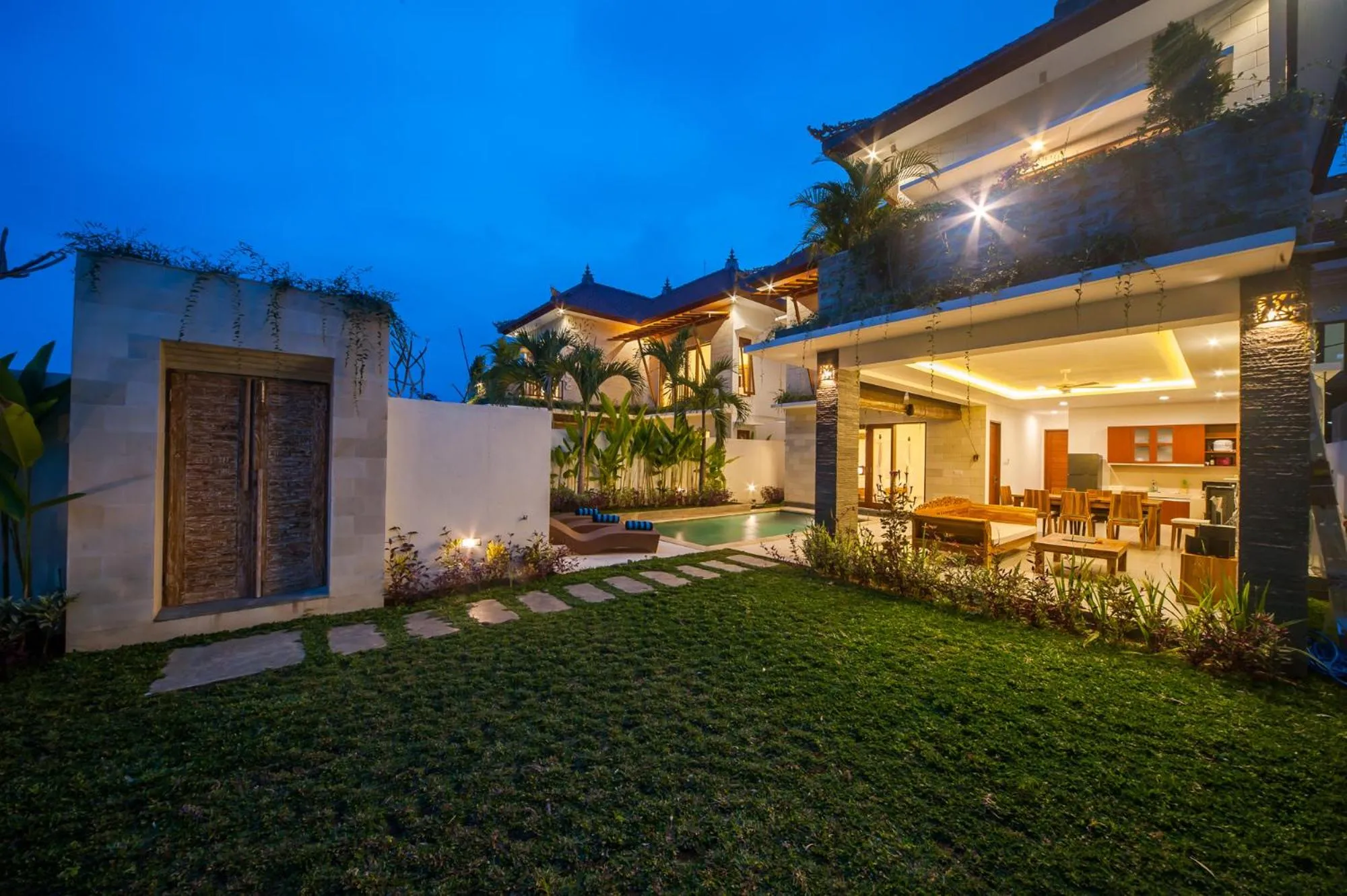 Night in Villa Ubud Hill