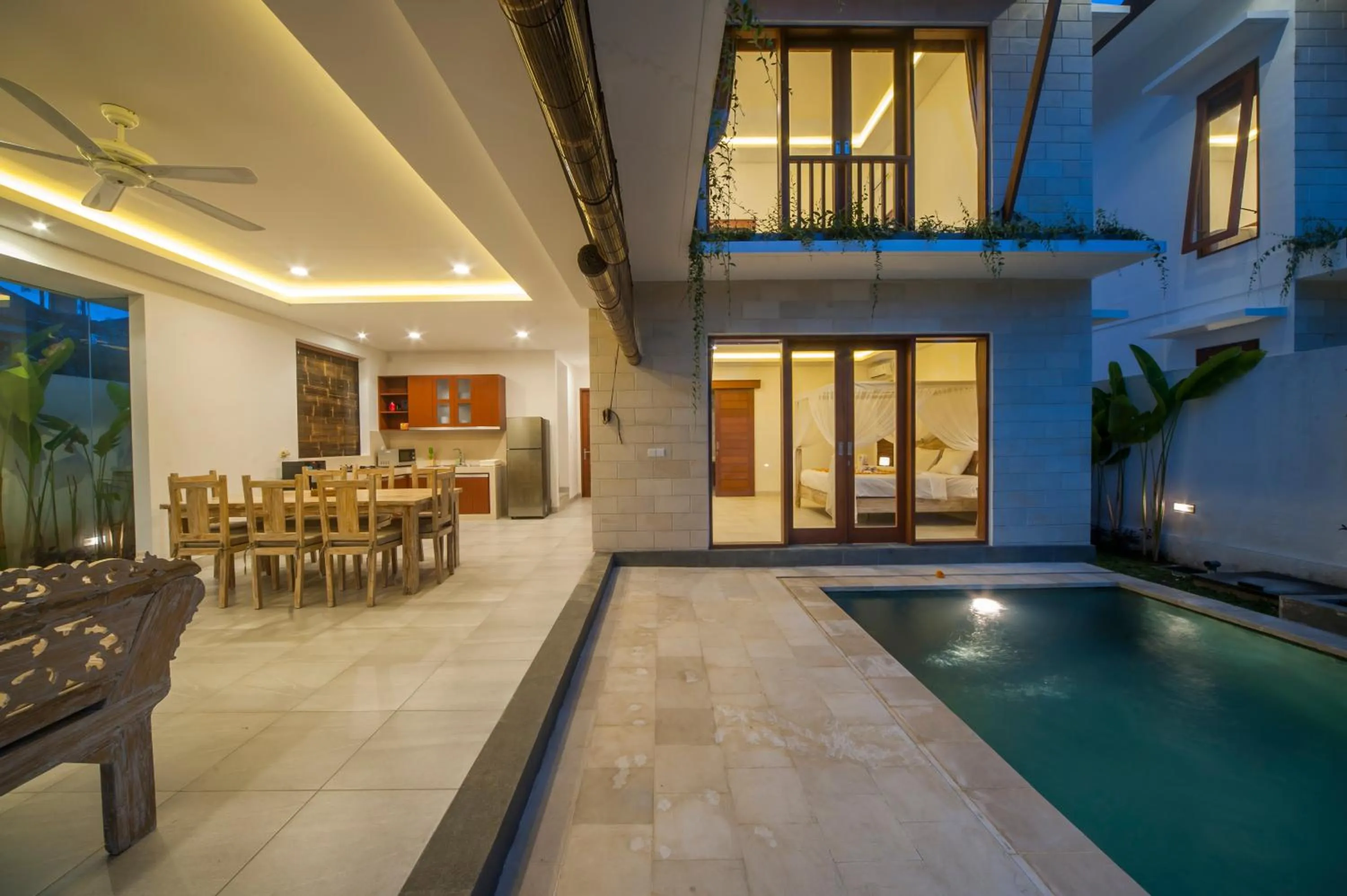 Balcony/Terrace in Villa Ubud Hill