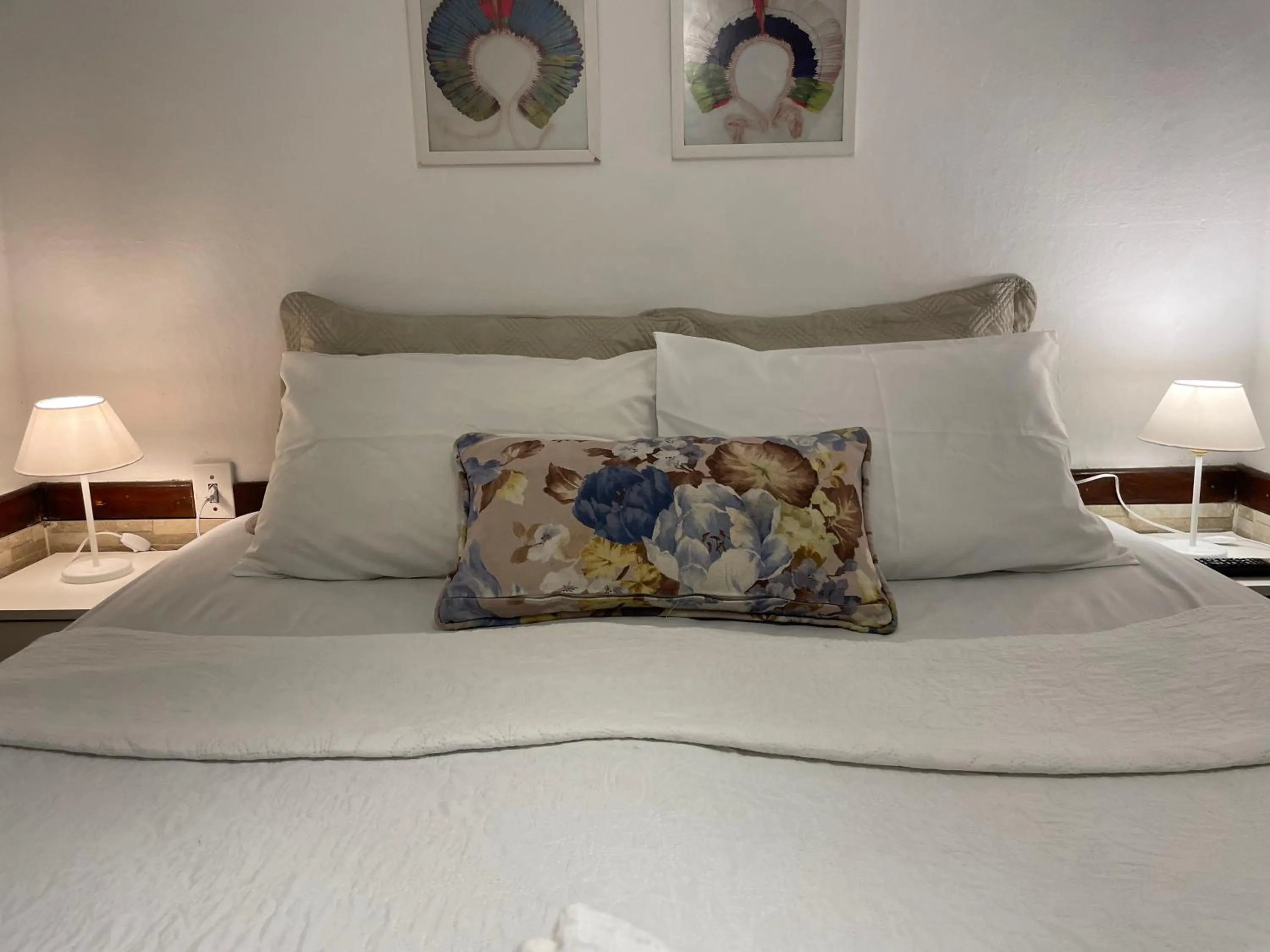 Bed in Pousada Marittima