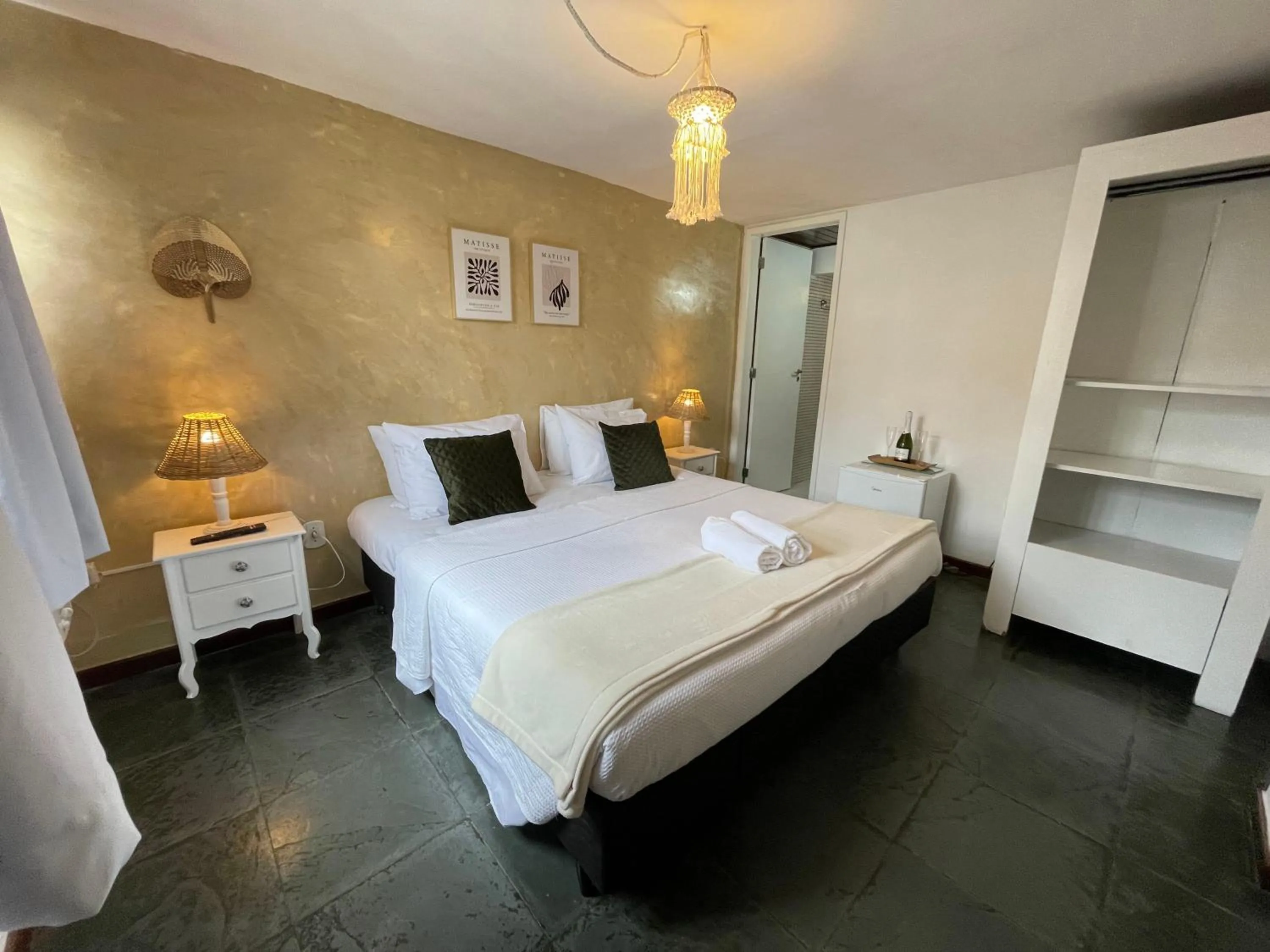 Bed in Pousada Marittima