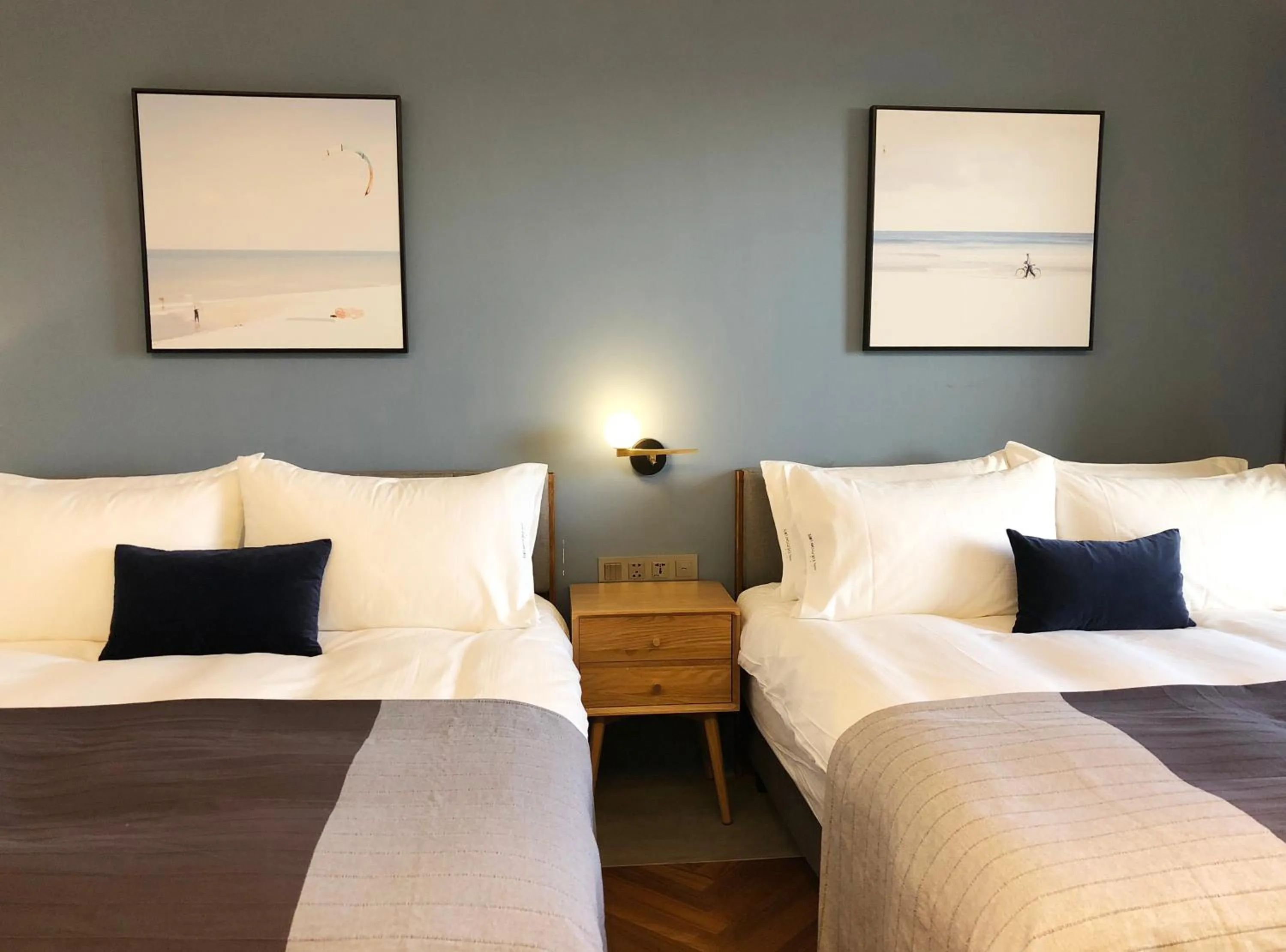 Sea view, Bed in Hotel Everyday Life