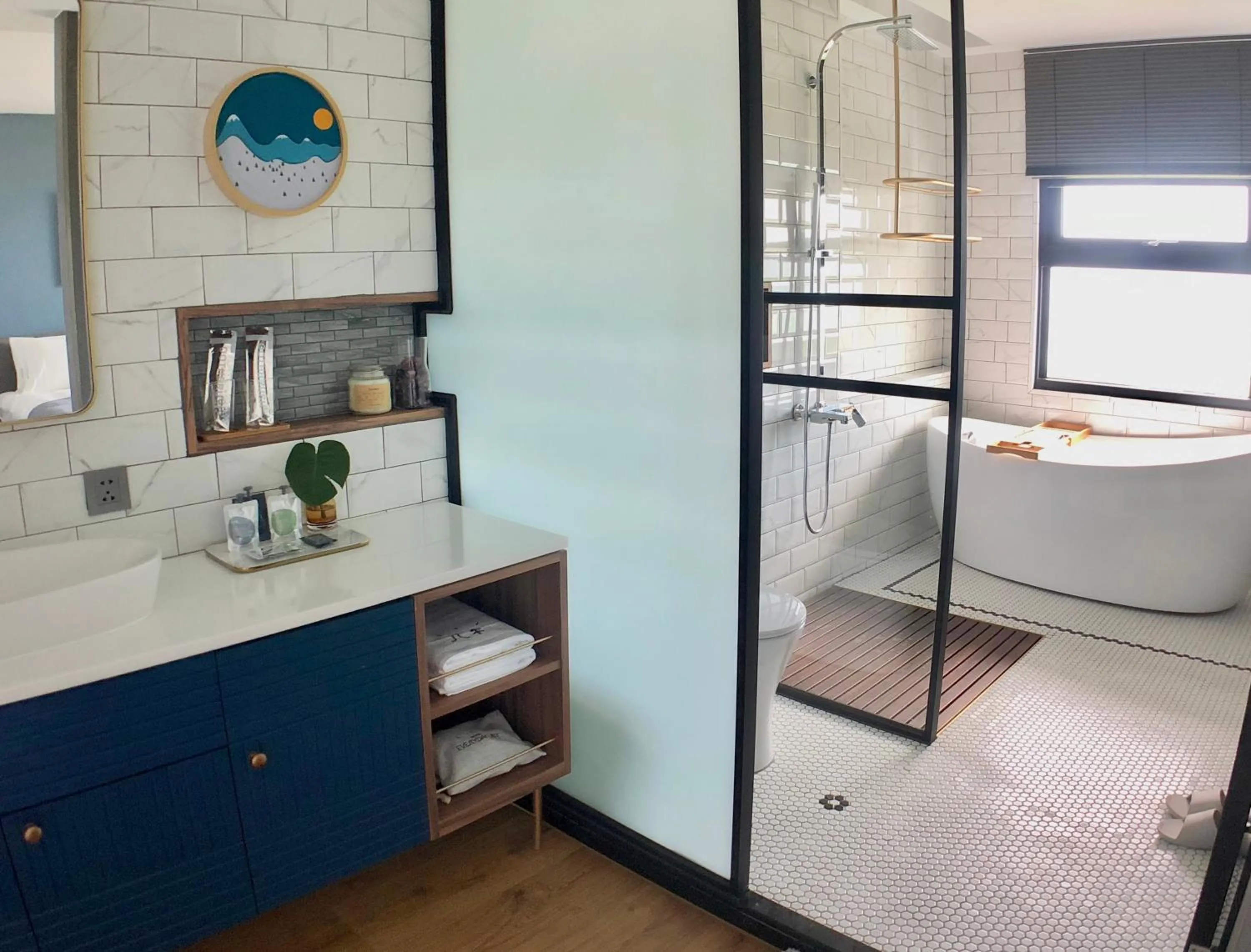 Shower in Hotel Everyday Life