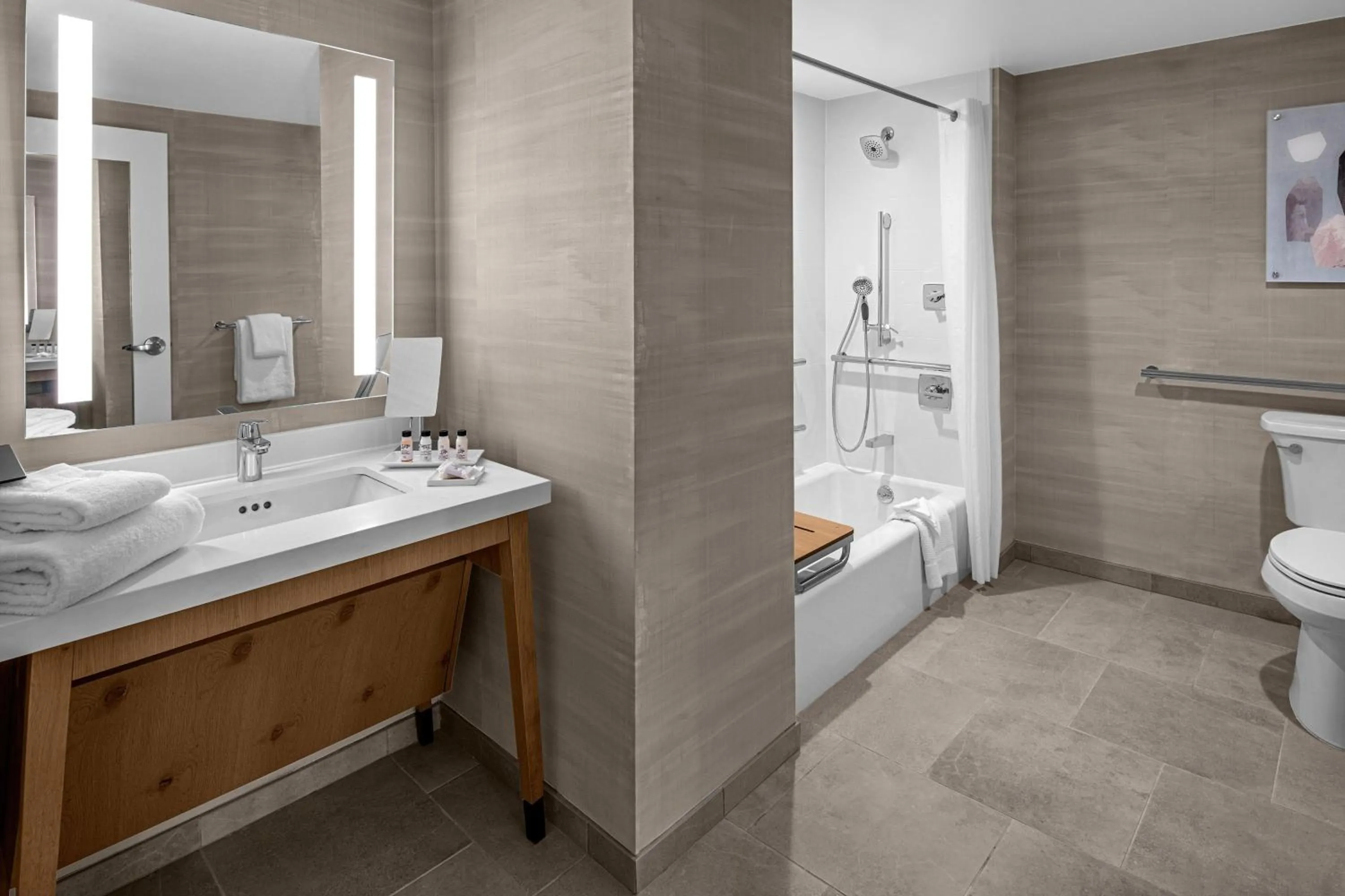 Bathroom in Delta Hotels by Marriott Santa Clara Silicon Valley