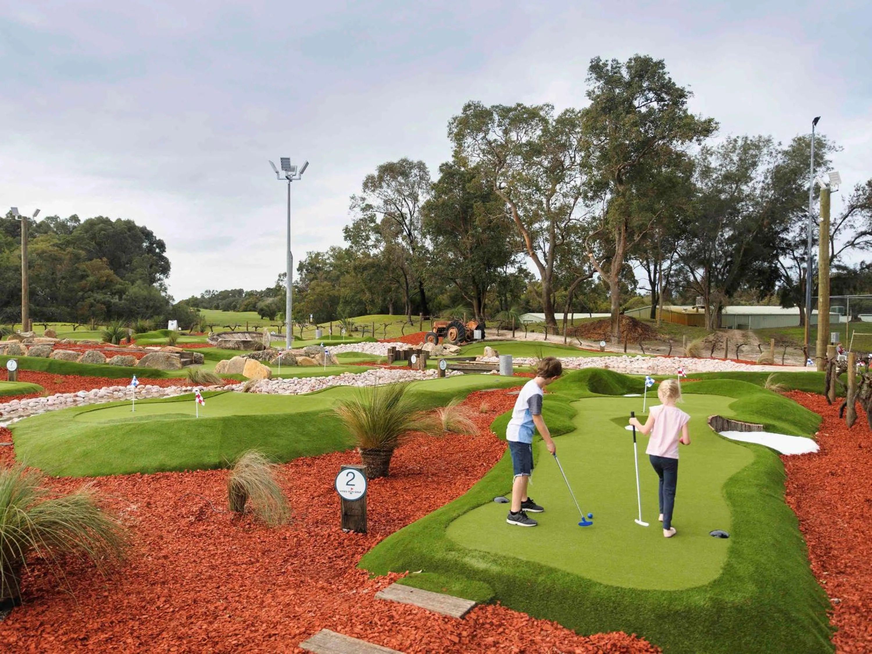 On site in Novotel Vines Resort Swan Valley