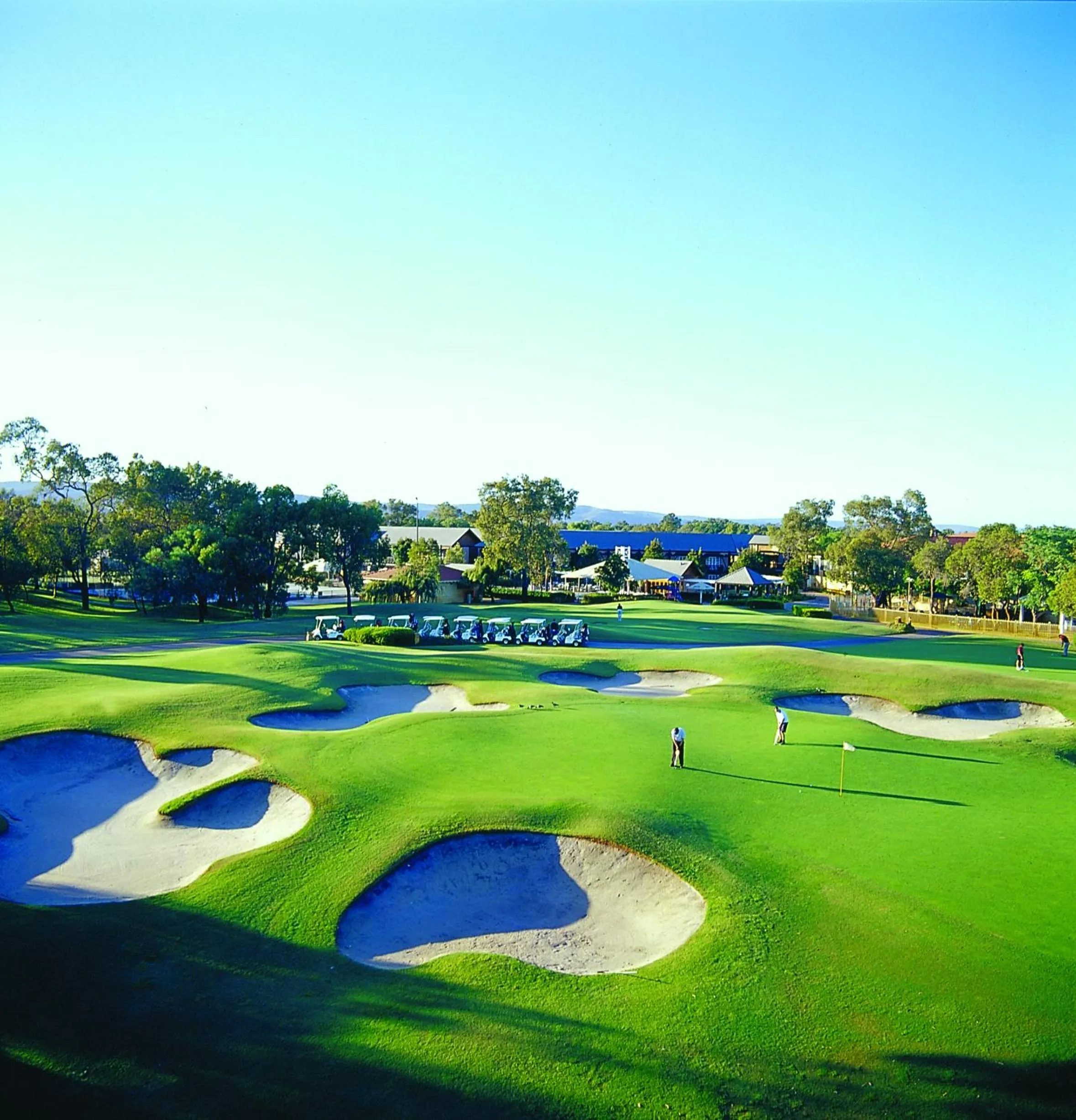 Golfcourse in Novotel Vines Resort Swan Valley
