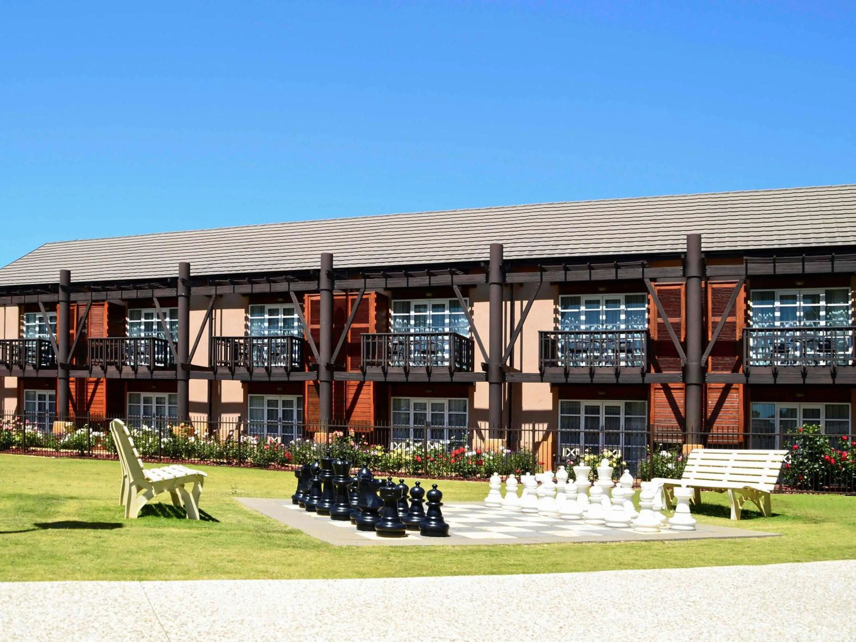 On site in Novotel Vines Resort Swan Valley