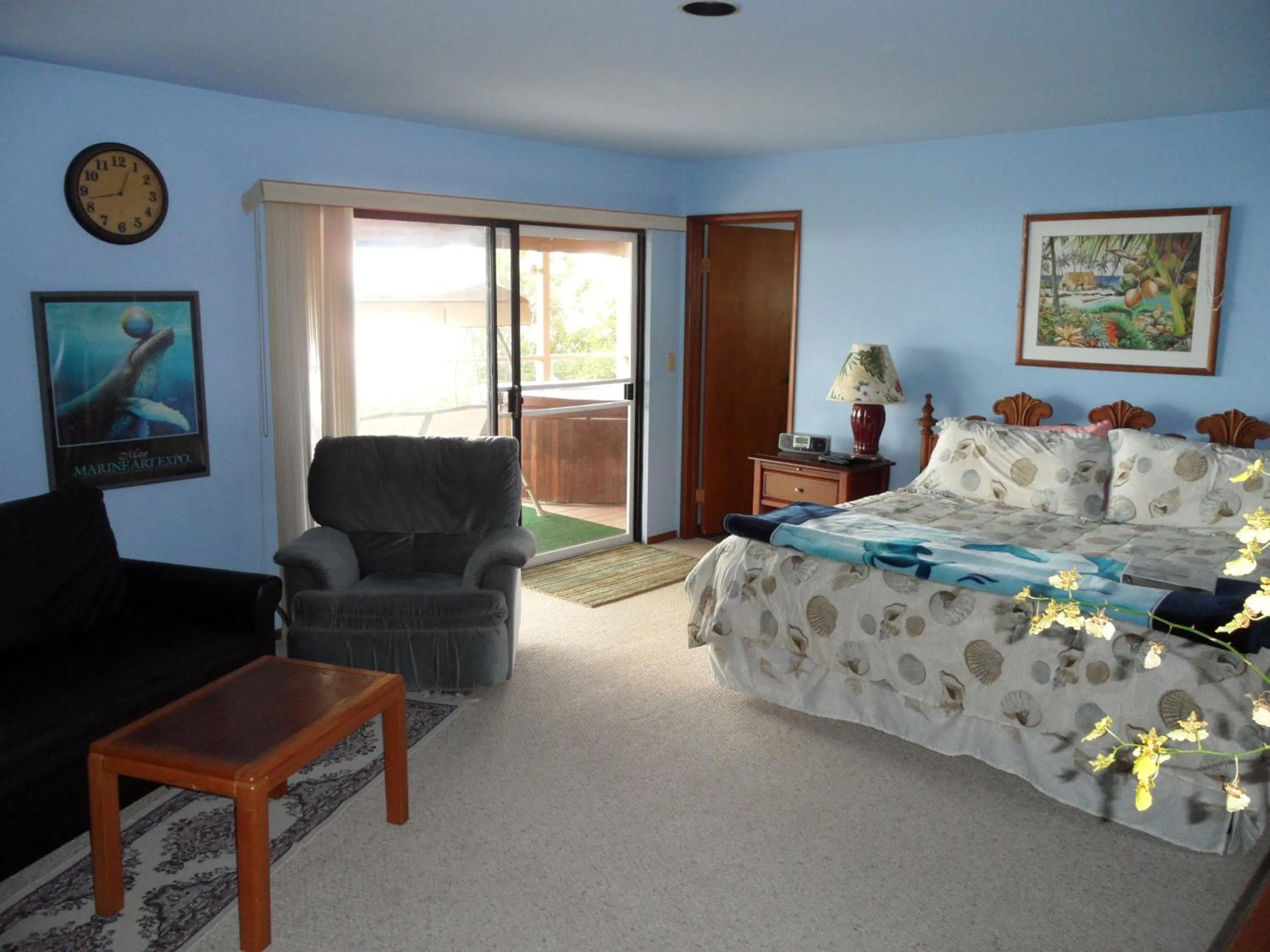 Bedroom, Bed in A Beautiful Edge of the World Bed & Breakfast