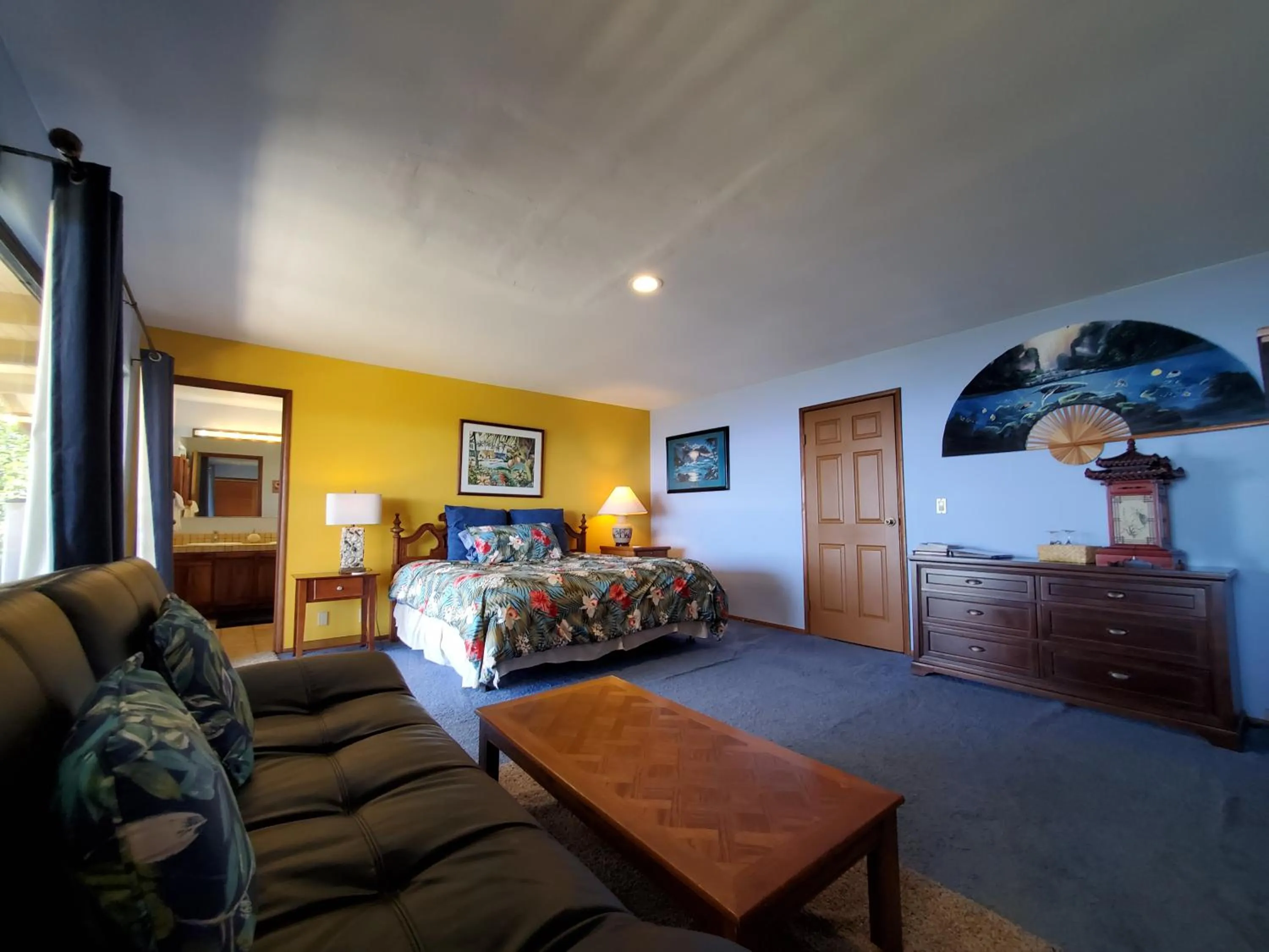 Bed in A Beautiful Edge of the World Bed & Breakfast