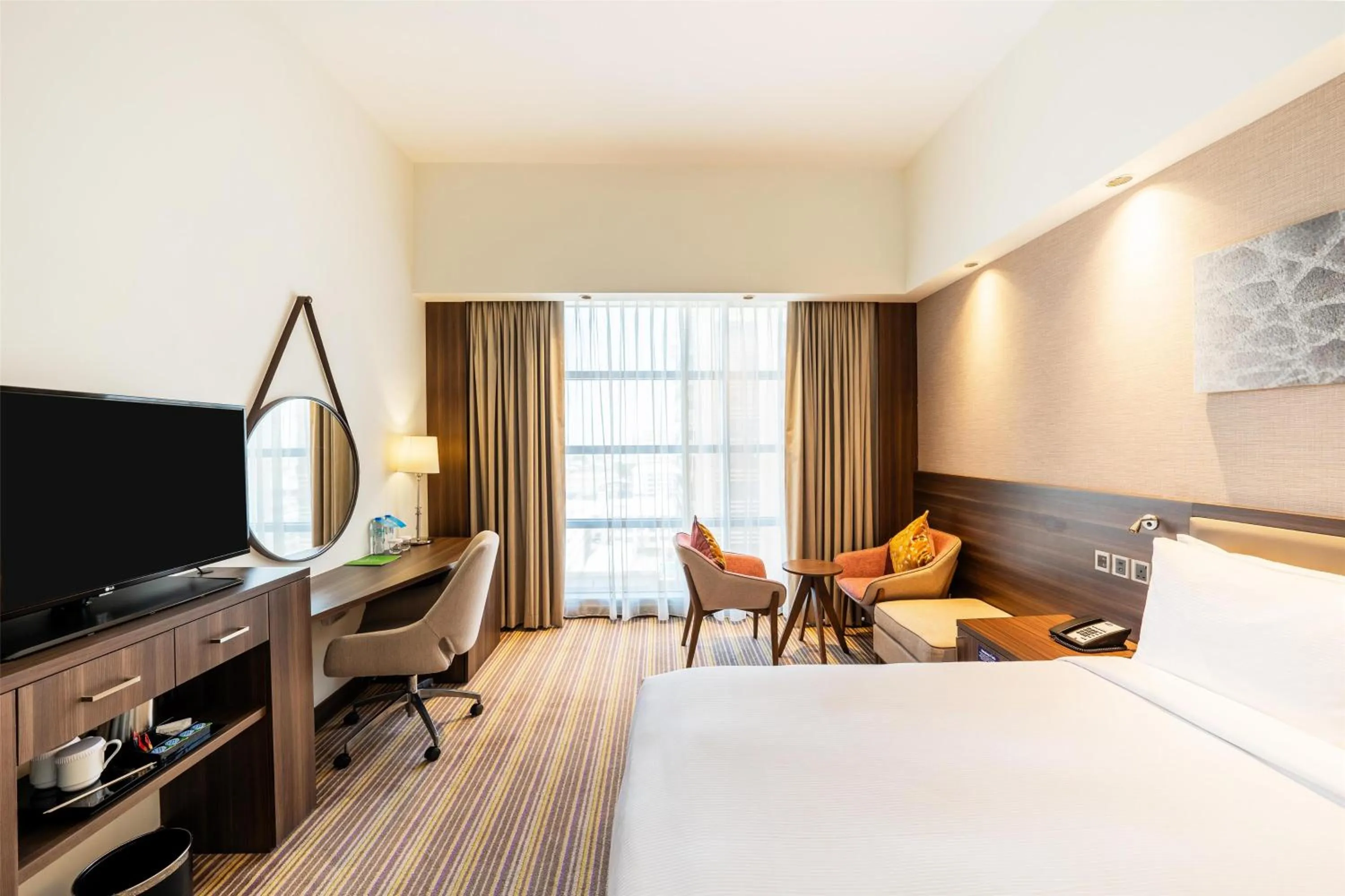 Bed in Hampton By Hilton Dubai Airport