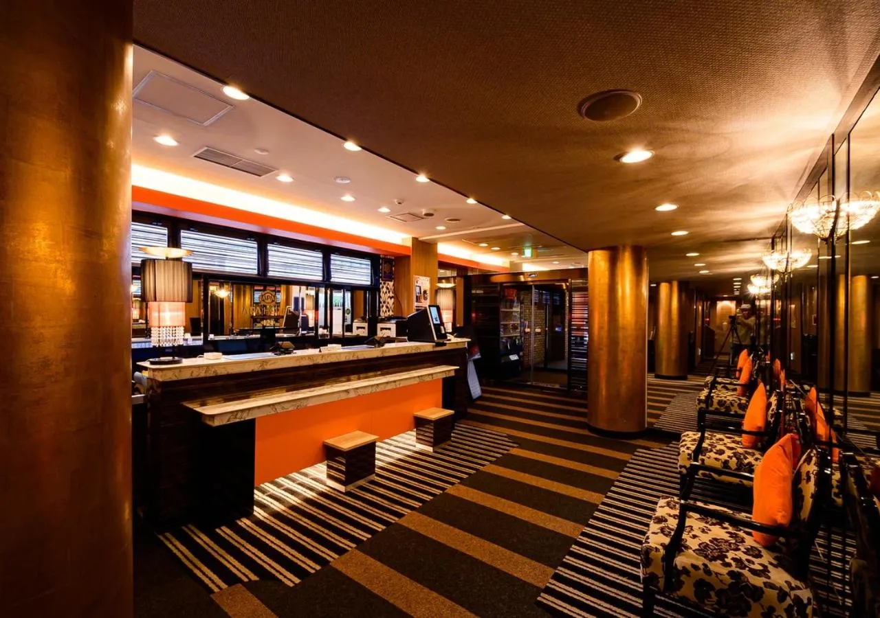 Lobby or reception in Apa Hotel Sapporo-Odorikoen