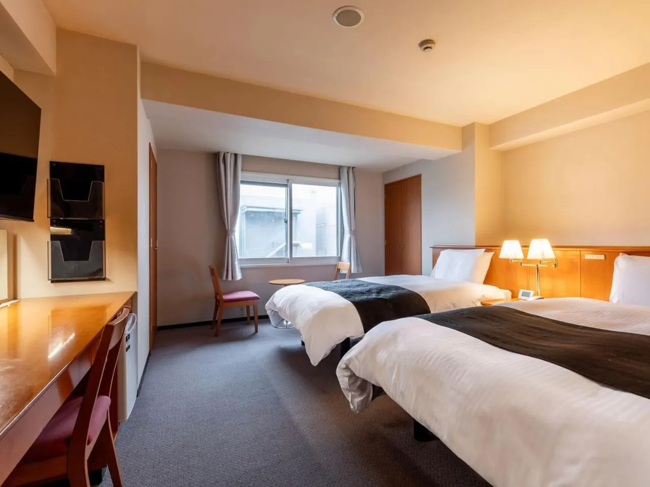 Bed in APA Hotel Sapporo Odori Ekimae Minami